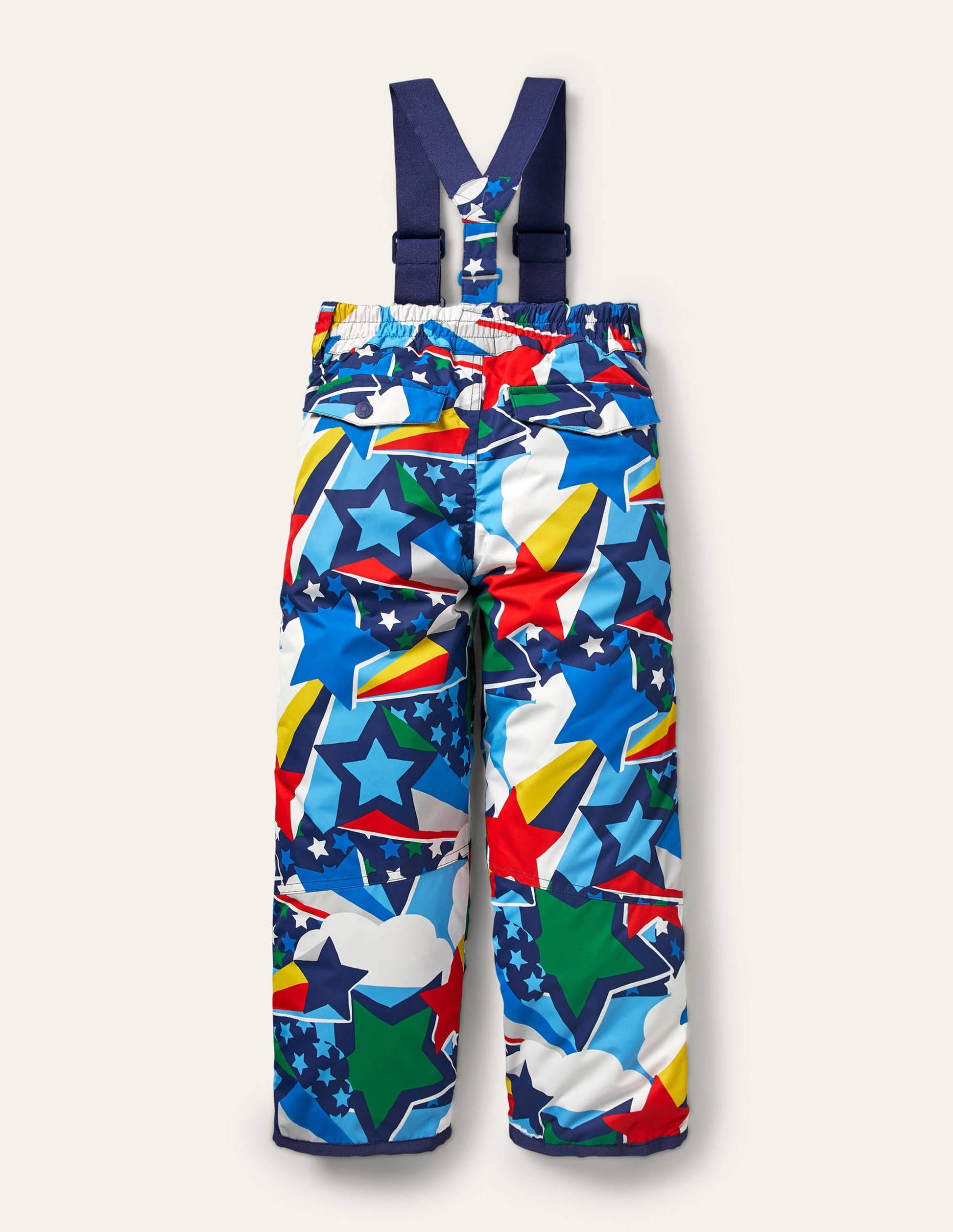 All-weather Waterproof Trouser-Bright Rainbow Stars-2
