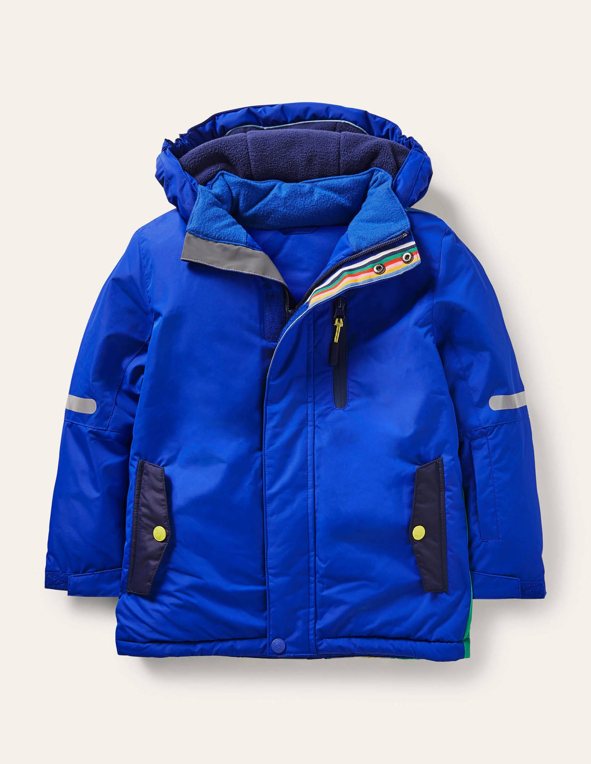All-weather Waterproof Jacket-Brilliant Blue Star-1