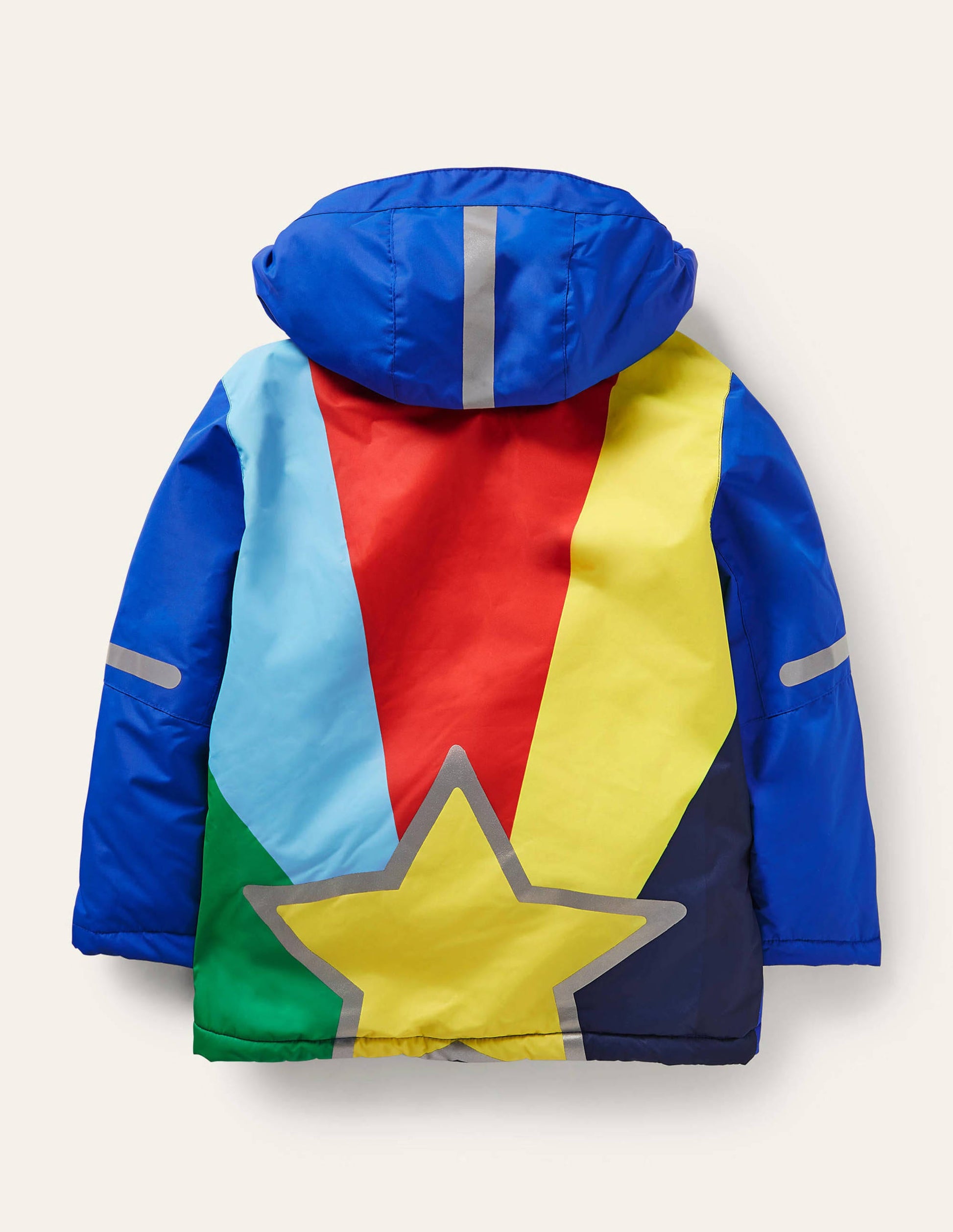All-weather Waterproof Jacket-Brilliant Blue Star-2