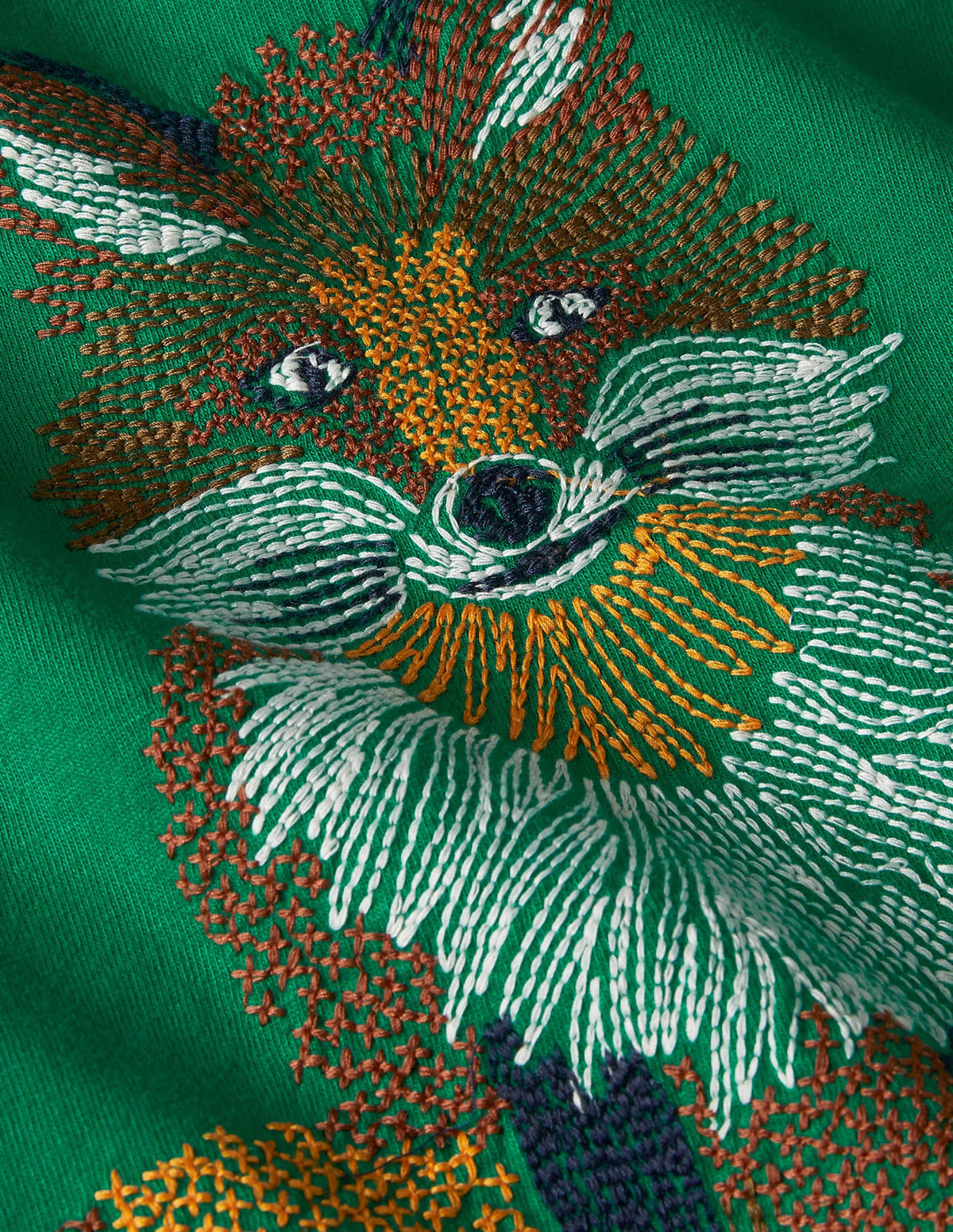 Superstitch Animal T-shirt-Forest Green Fox - Image 3