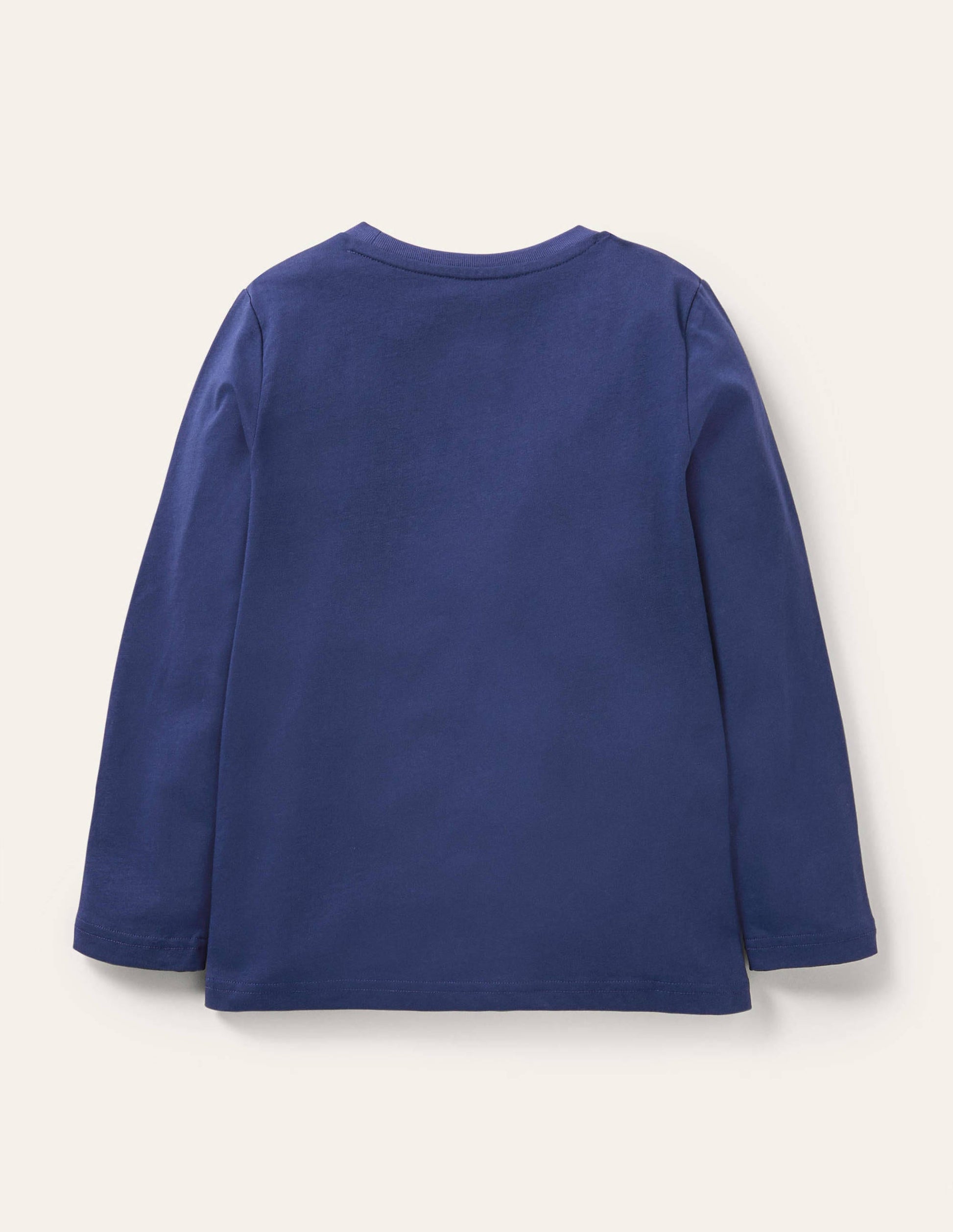 Glowing Magical T-shirt-College Navy Fireworks-2