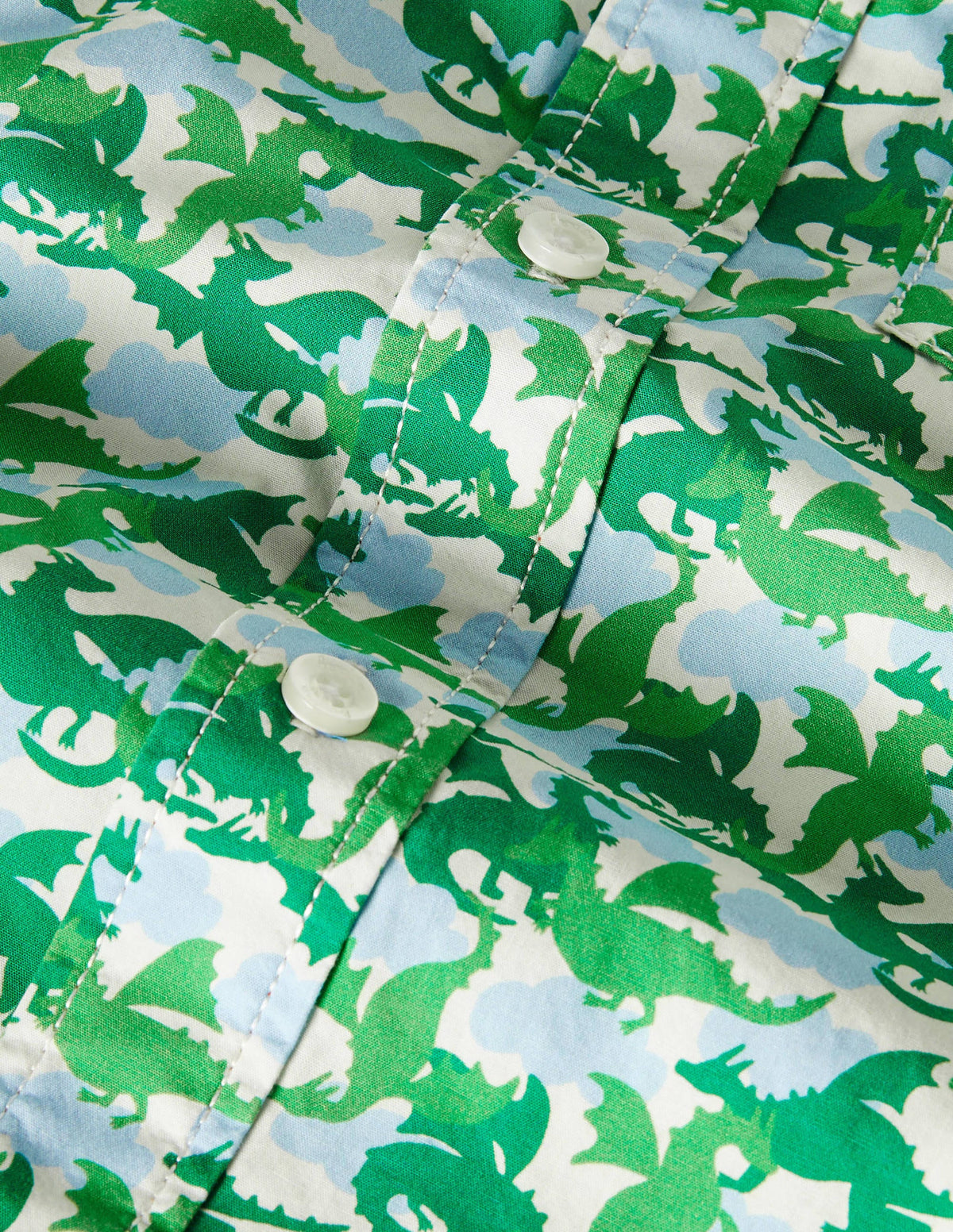 Printed Party Shirt-Highland Green Dragons - Image 3