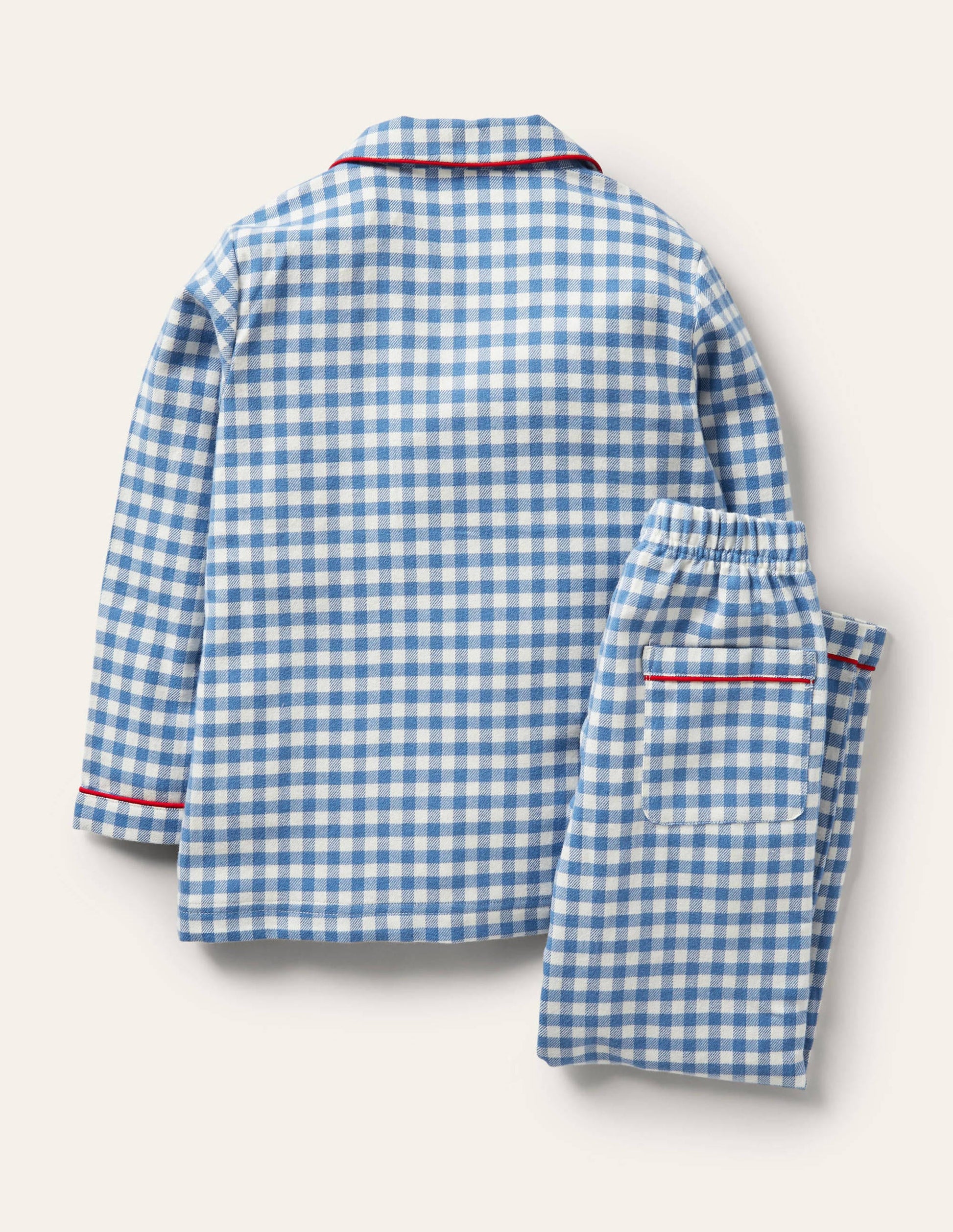 Leo Pyjamas-Elizabethan Blue/Ivory-2