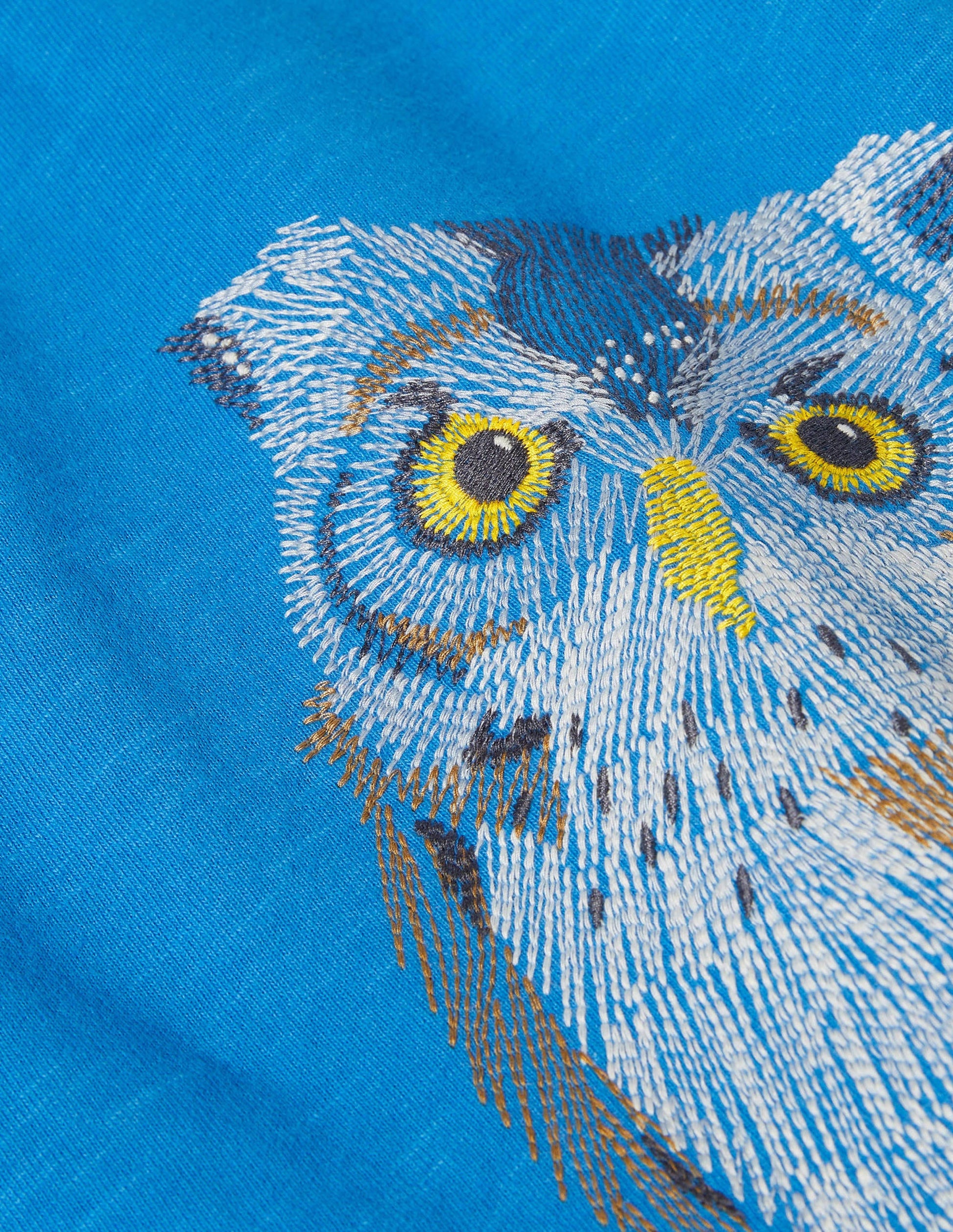 Superstitch Owl Sweatshirt-Elizabethan Blue-3