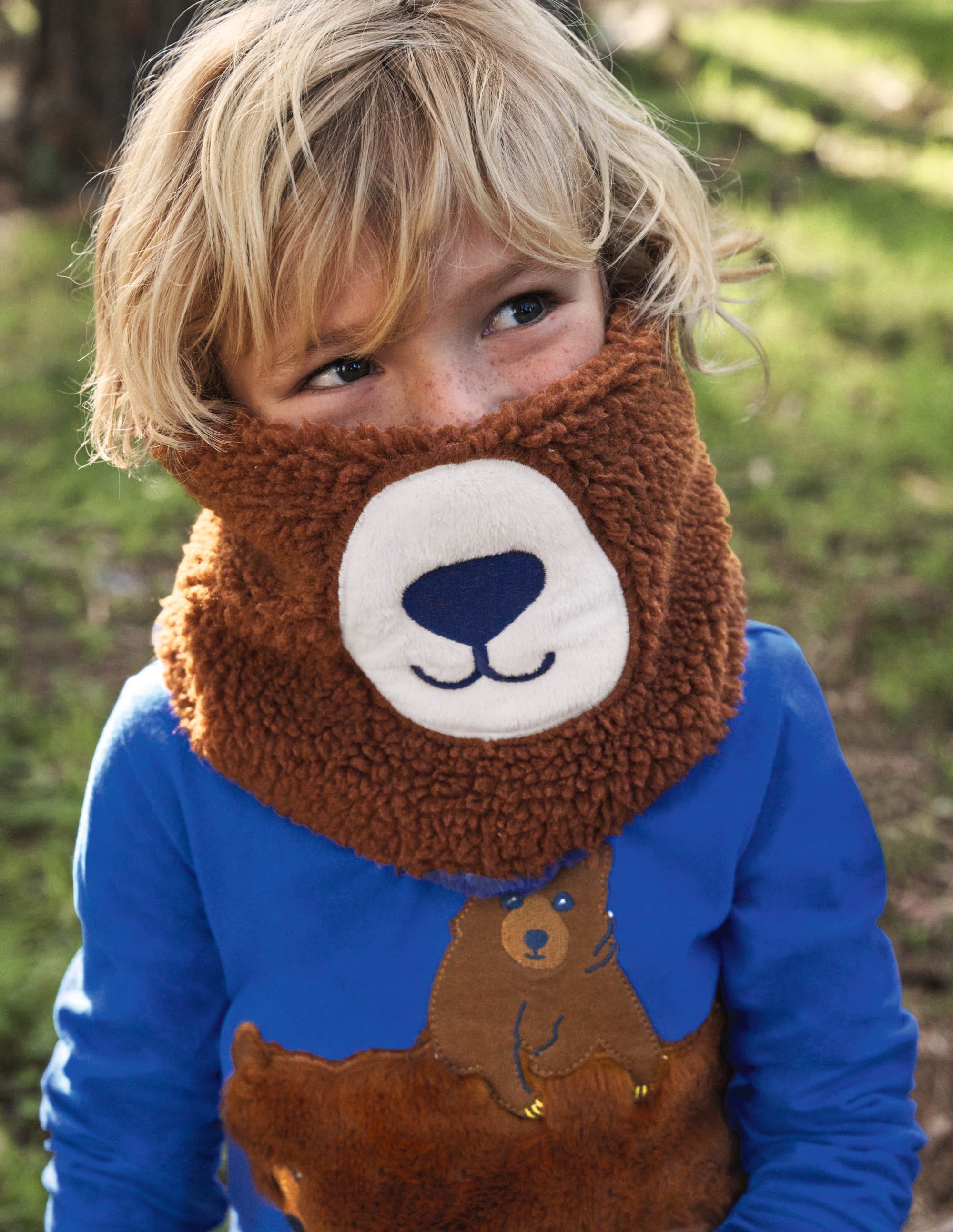 Borg Bear Snood-Brown - Image 2