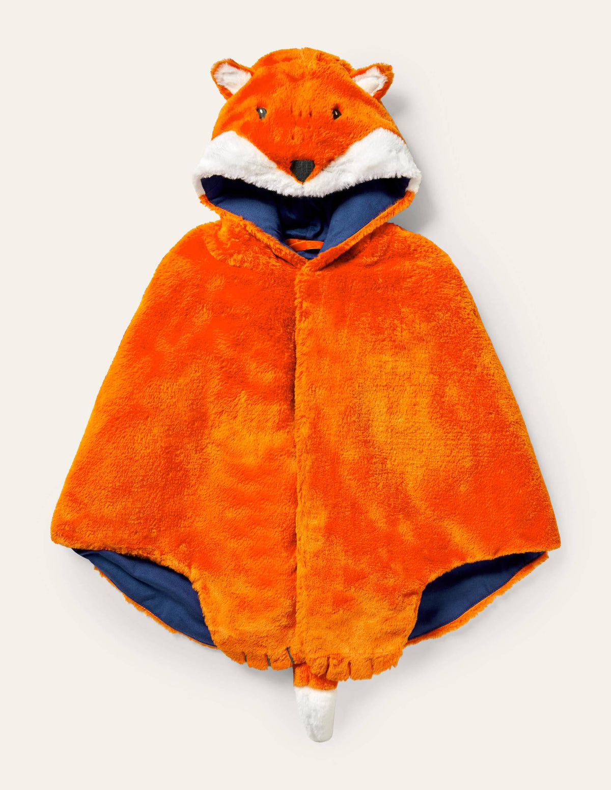 Fancy Dress Faux Fur Cape-Mandarin Fox-2