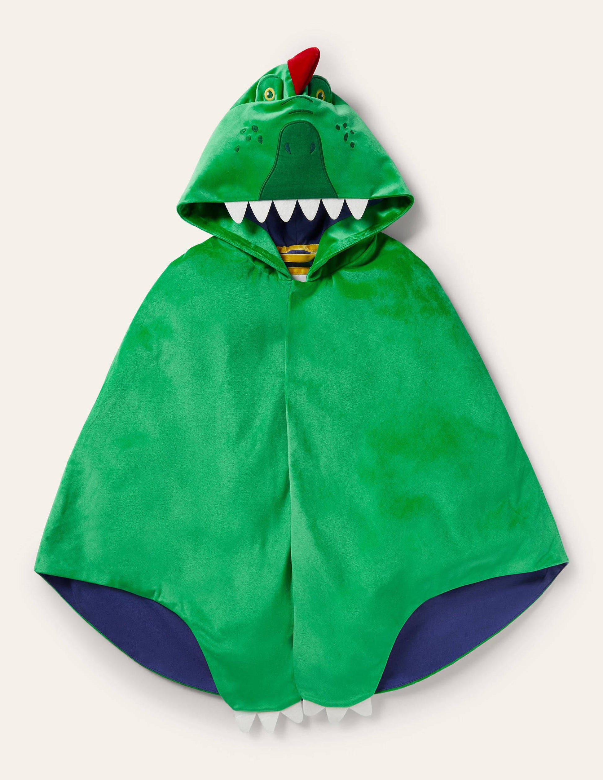 Fancy Dress Velvet Cape-Rich Emerald Dragon-1