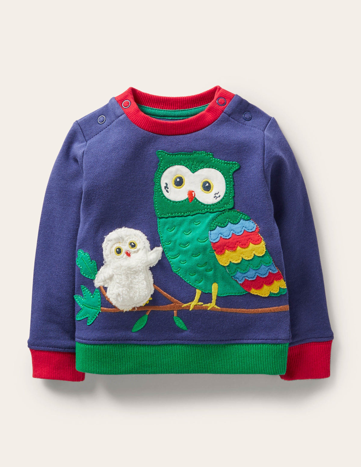 Cosy Sweatshirt-Starboard Blue Owls - Image 1