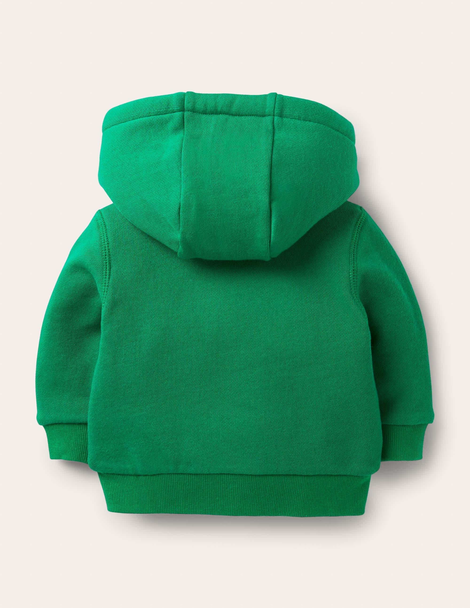 Shaggy-lined Hoodie-Highland Green Animals - Image 2
