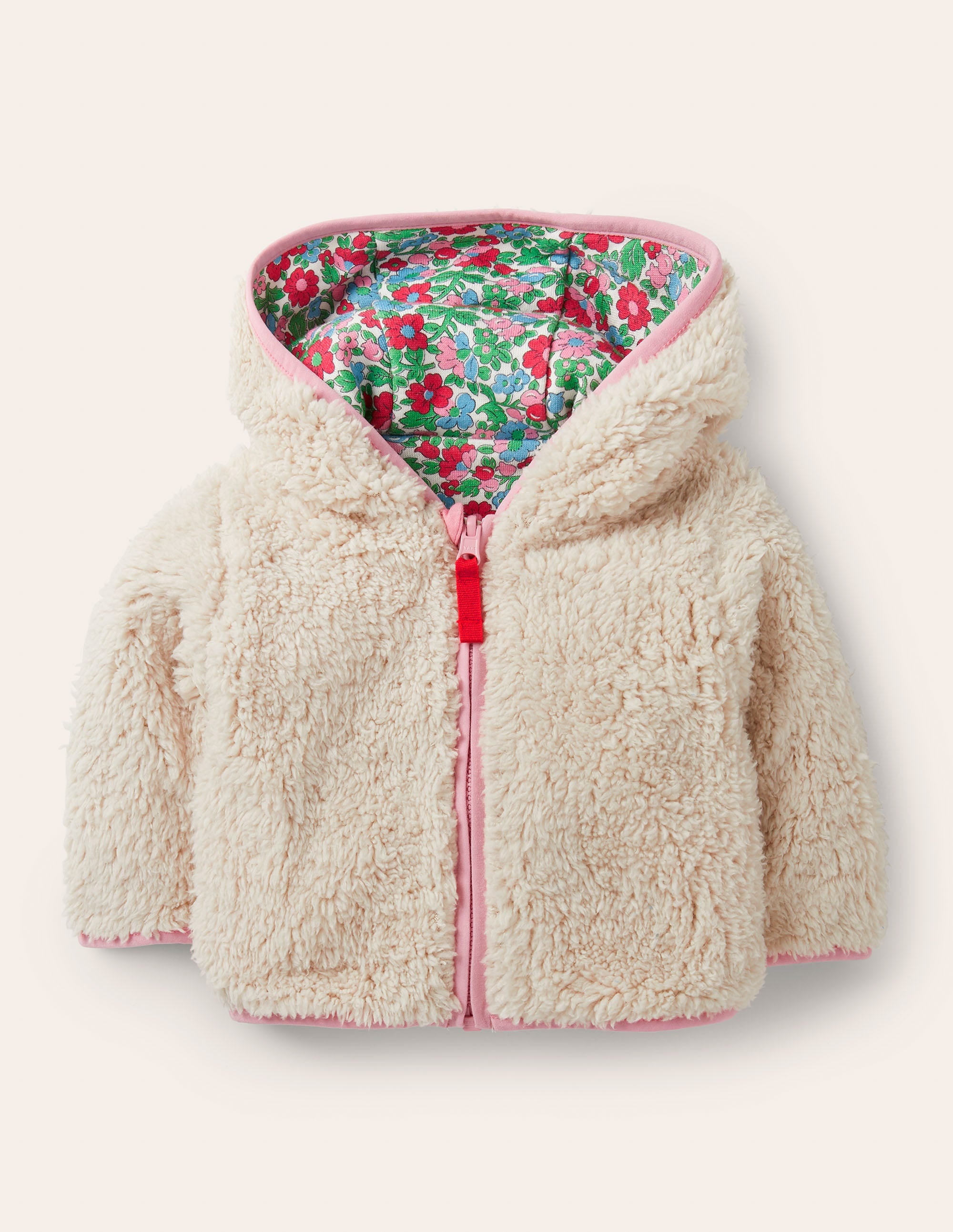 Floral Reversible Jacket-Ivory Vintage Bloom - Image 3