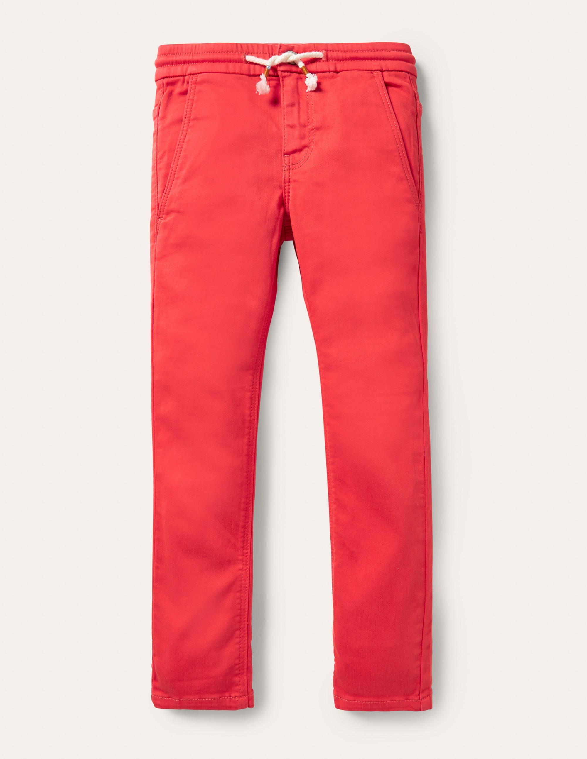 Jersey Skinny Jeans-Strawberry Tart Red - Image 1