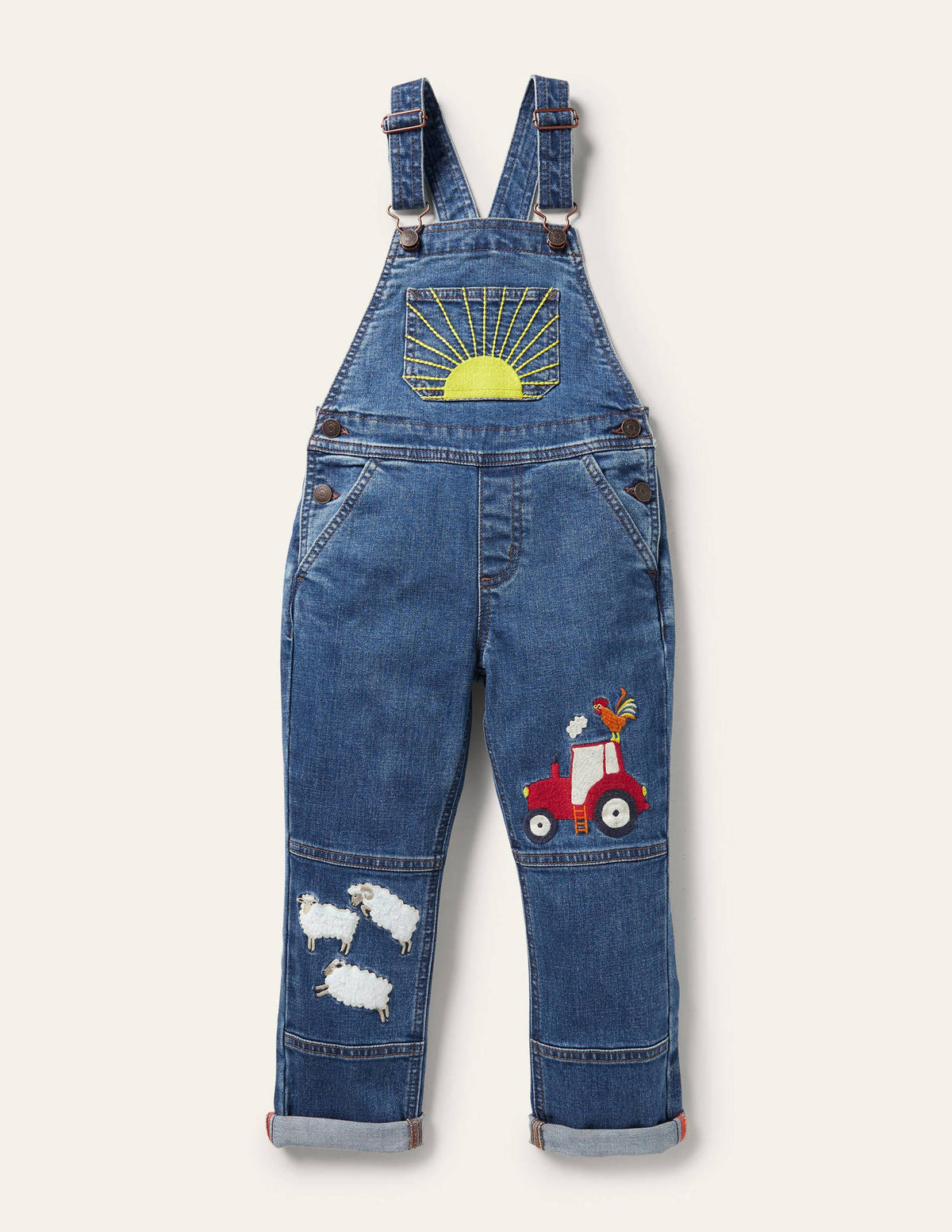 Fun Dungarees-Dark Vintage Weather - Image 4