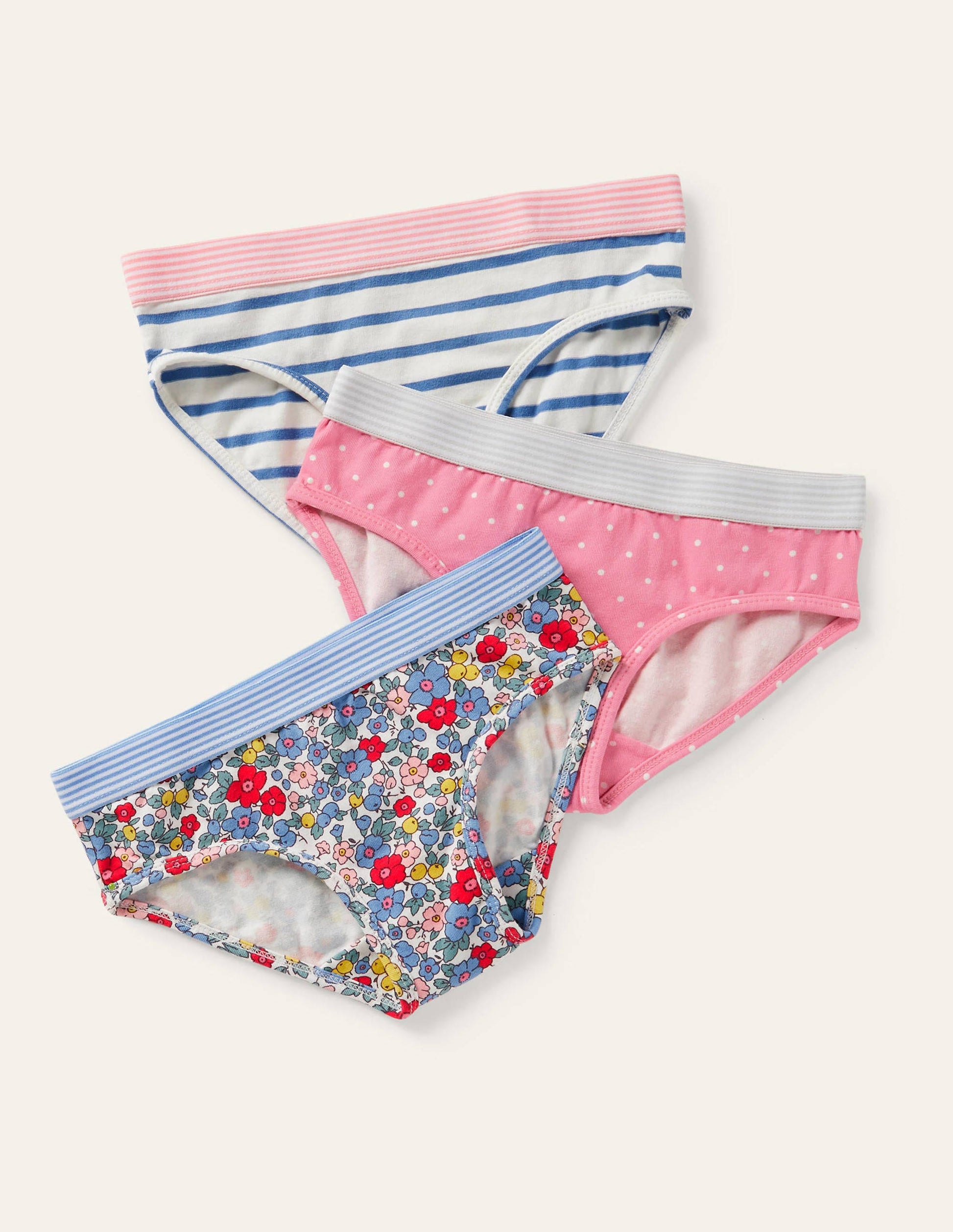 Pants 3 Pack-Multi Floral Spot-1