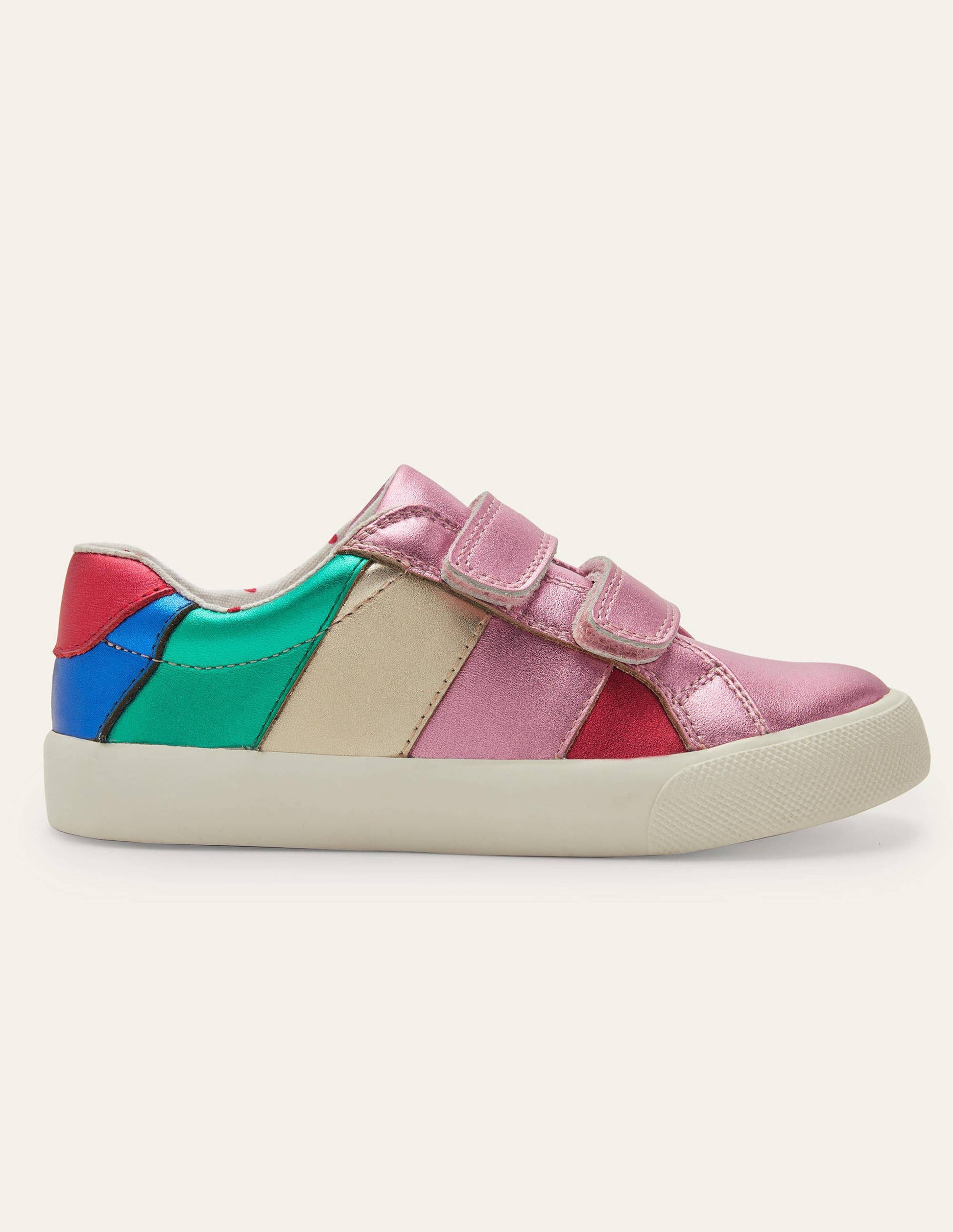 Fun Trainers-Multi Metallic Rainbow-2