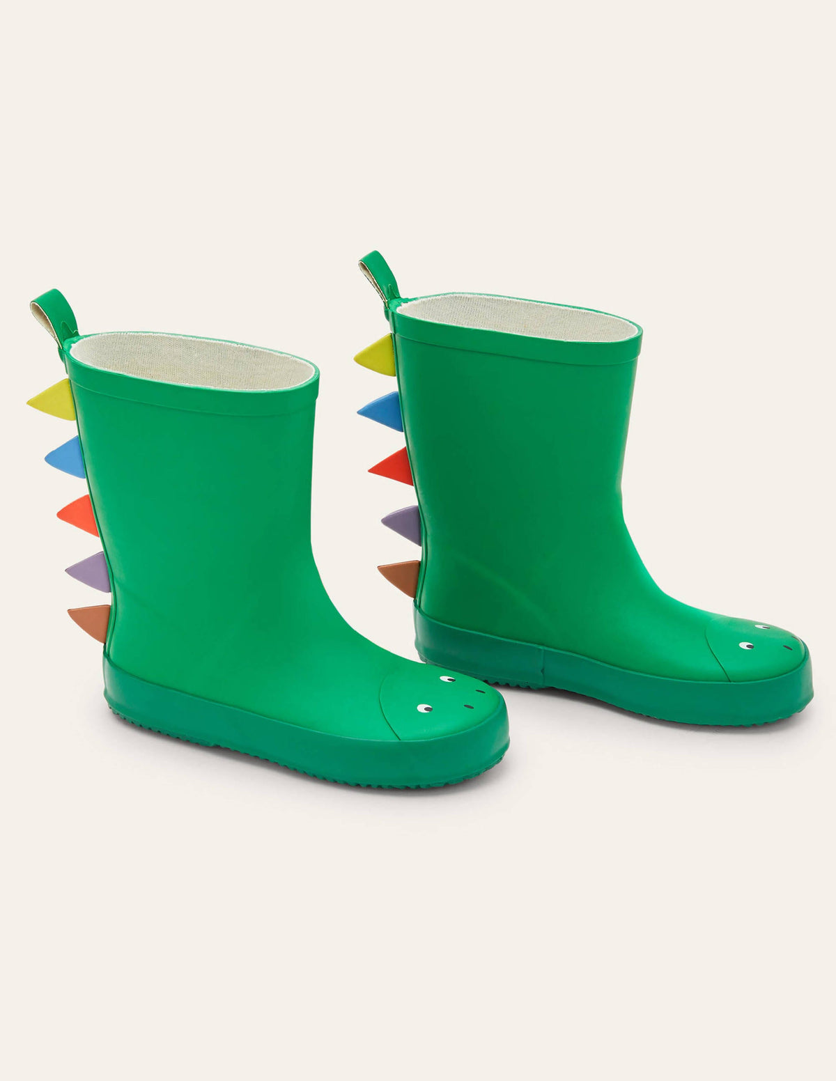 Dinosaur Wellies-Highland Green-1