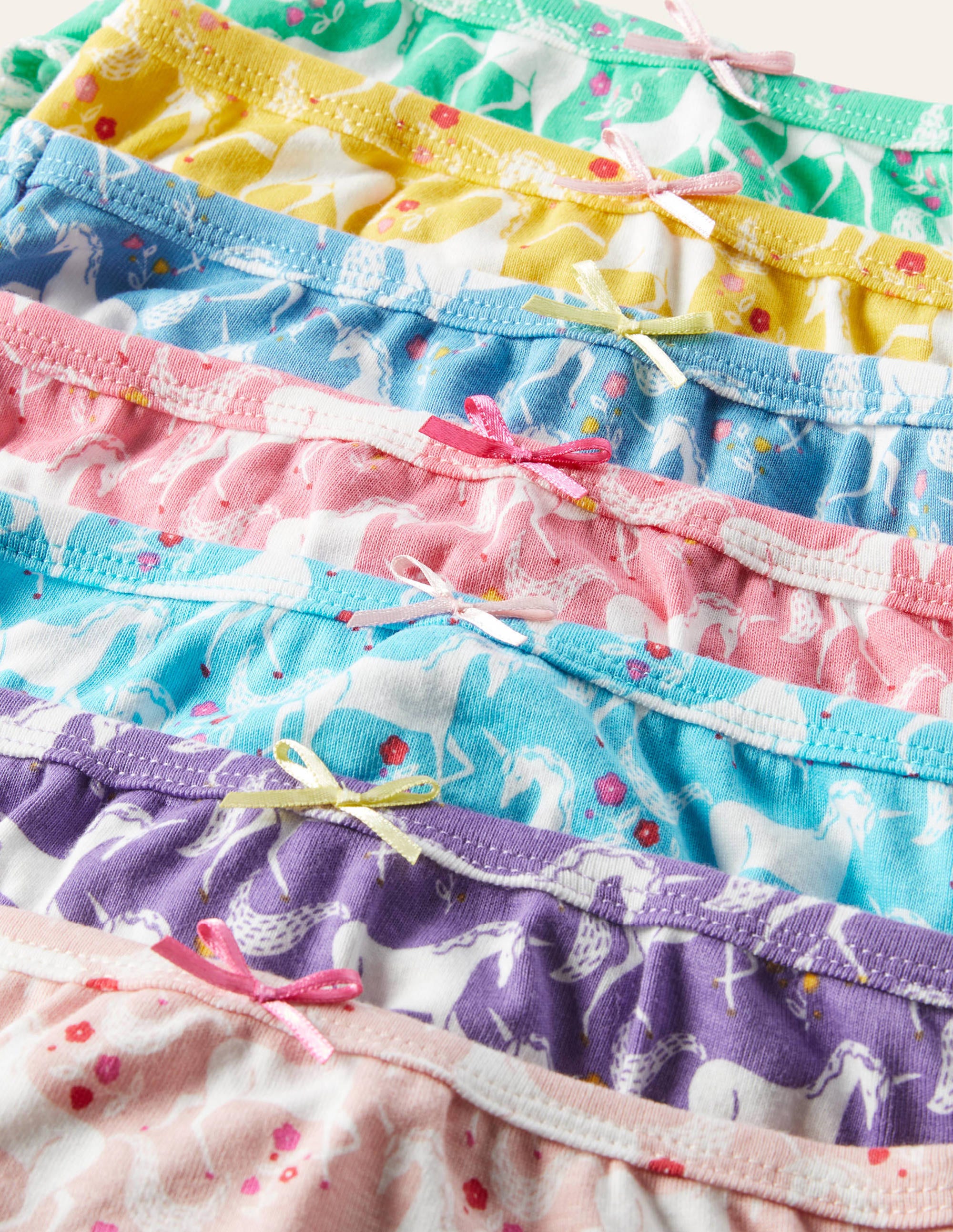 Pants 7 Pack-Multi Unicorn Floral - Image 2