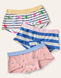 Shorties 3 Pack-Multi Star