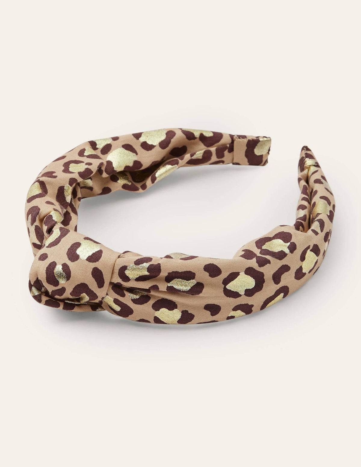 Knotted Headband-Leopard - Image 2