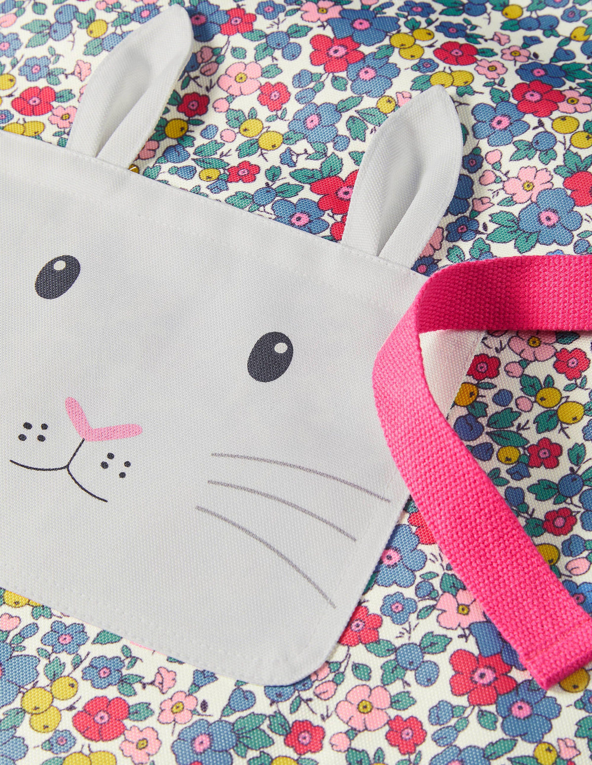 Novelty Apron-Multi Floral Bunny - Image 2