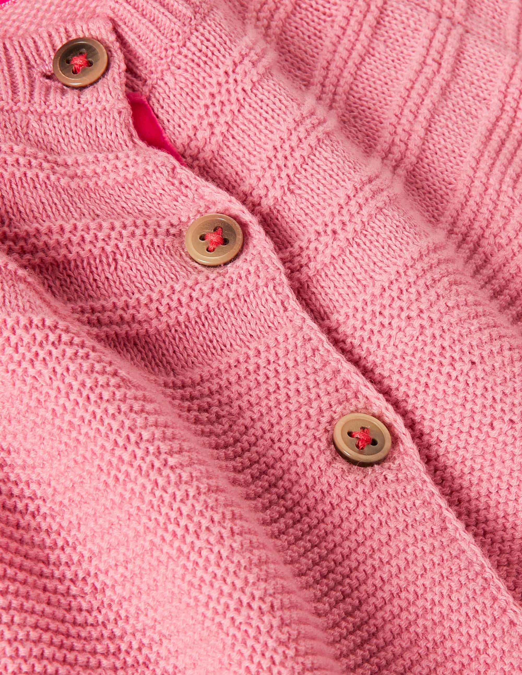 Cotton Cashmere Mix Cardigan-Formica Pink - Image 3