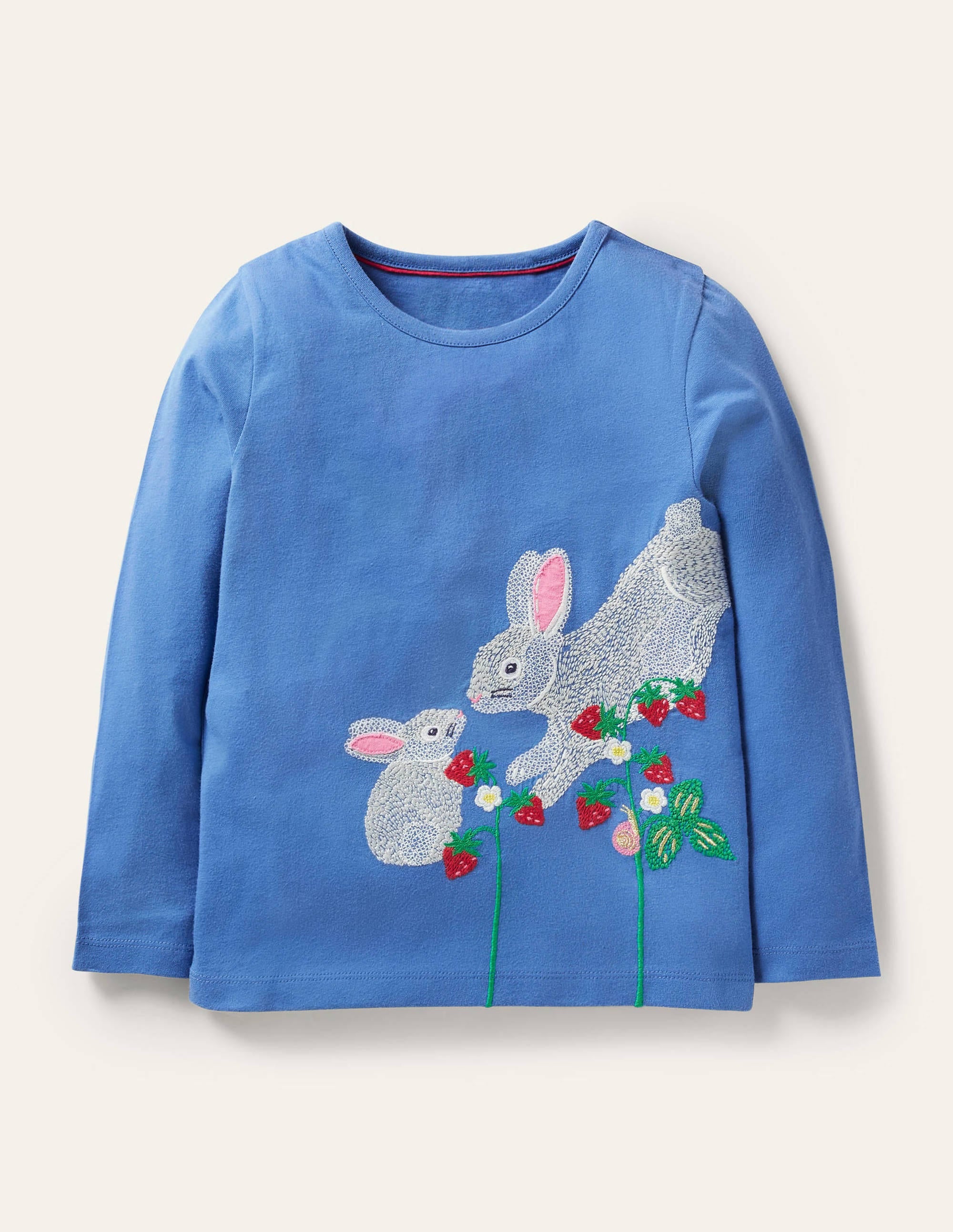Superstitch T-shirt-Elizabethan Blue Bunnies - Image 1