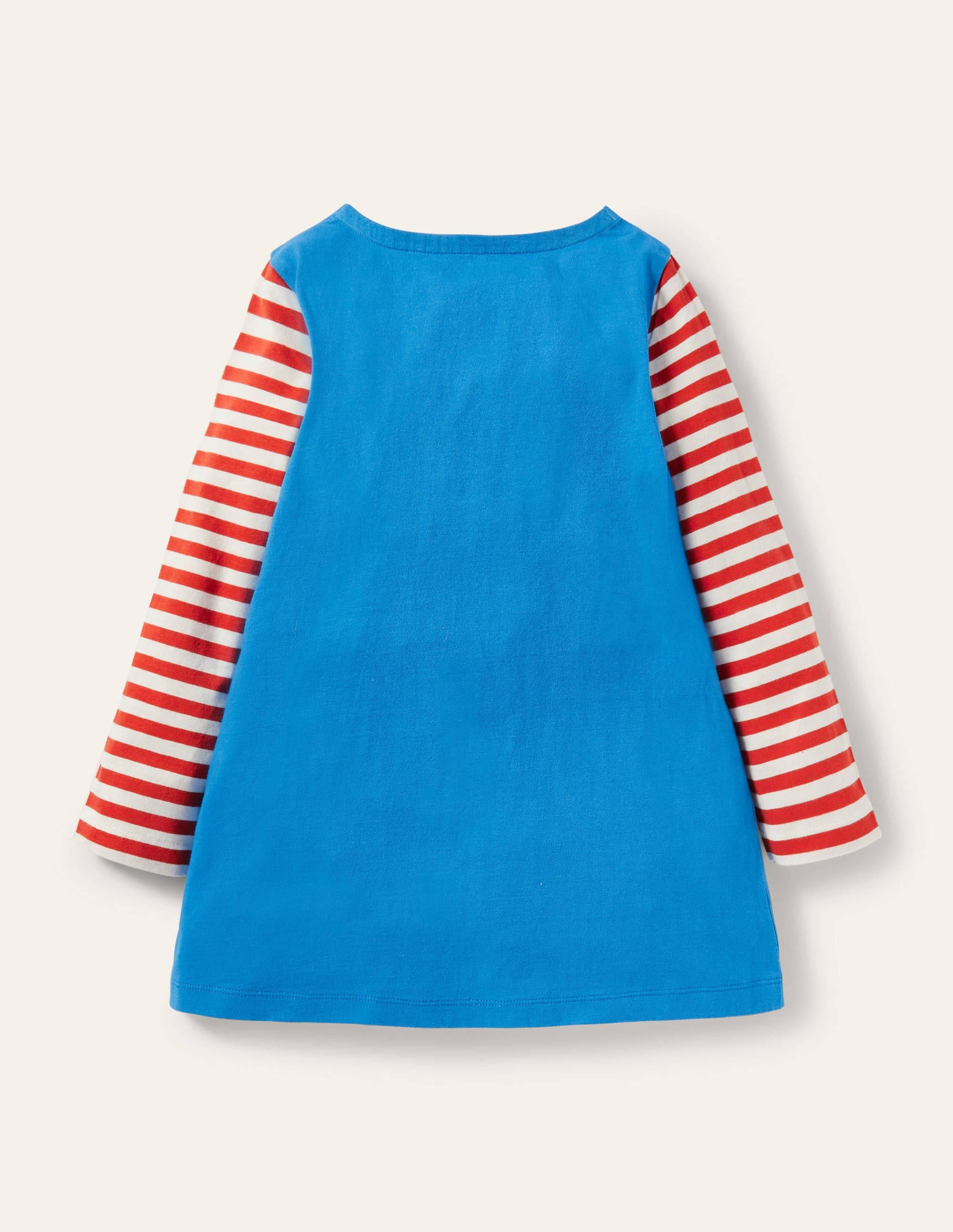 Appliqué Pocket Tunic-Moroccan Blue Doctor - Image 2