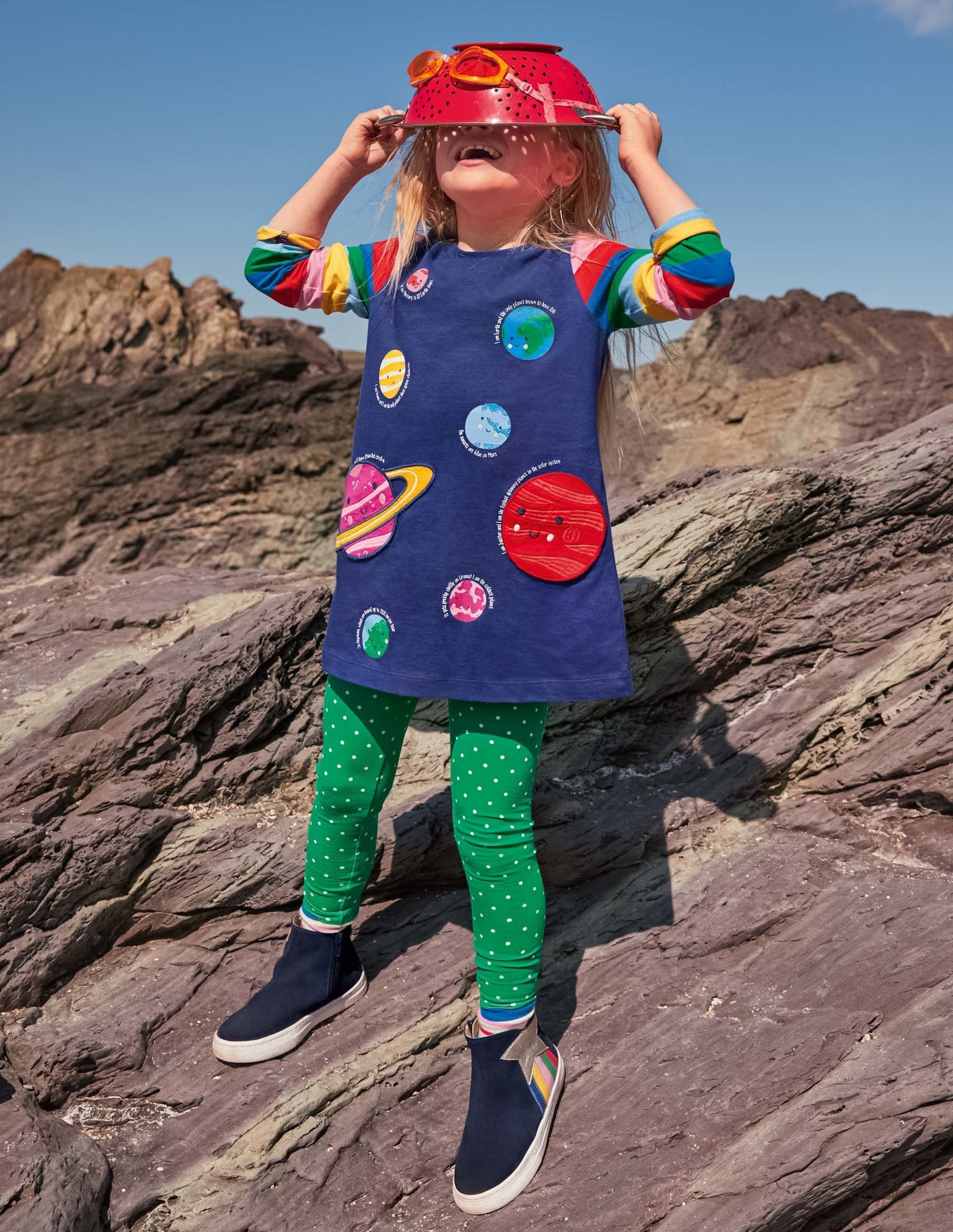 Appliqué Pocket Tunic-Starboard Blue Planets-4