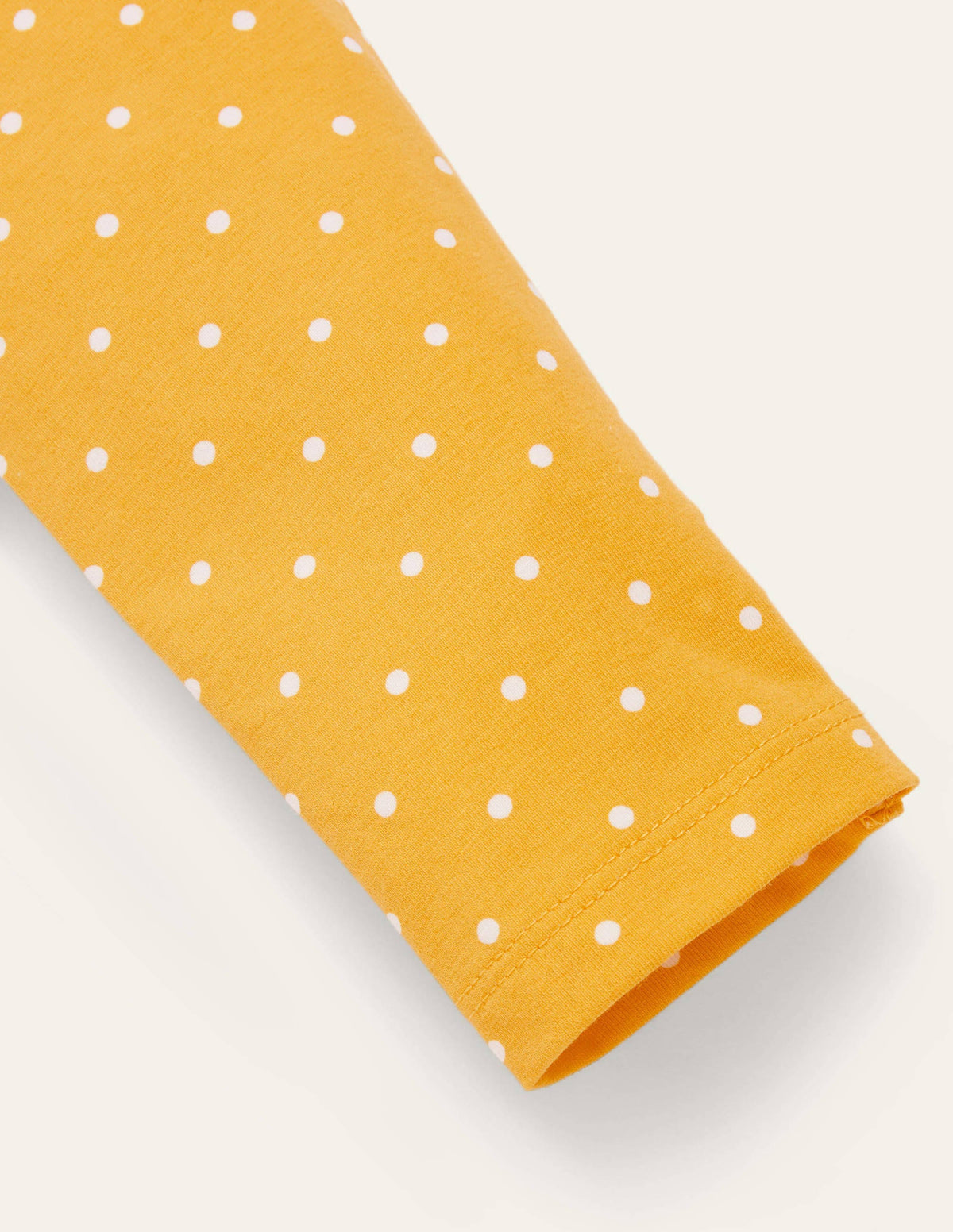 Fun Leggings-Honeycomb Yellow Pin Spot-3