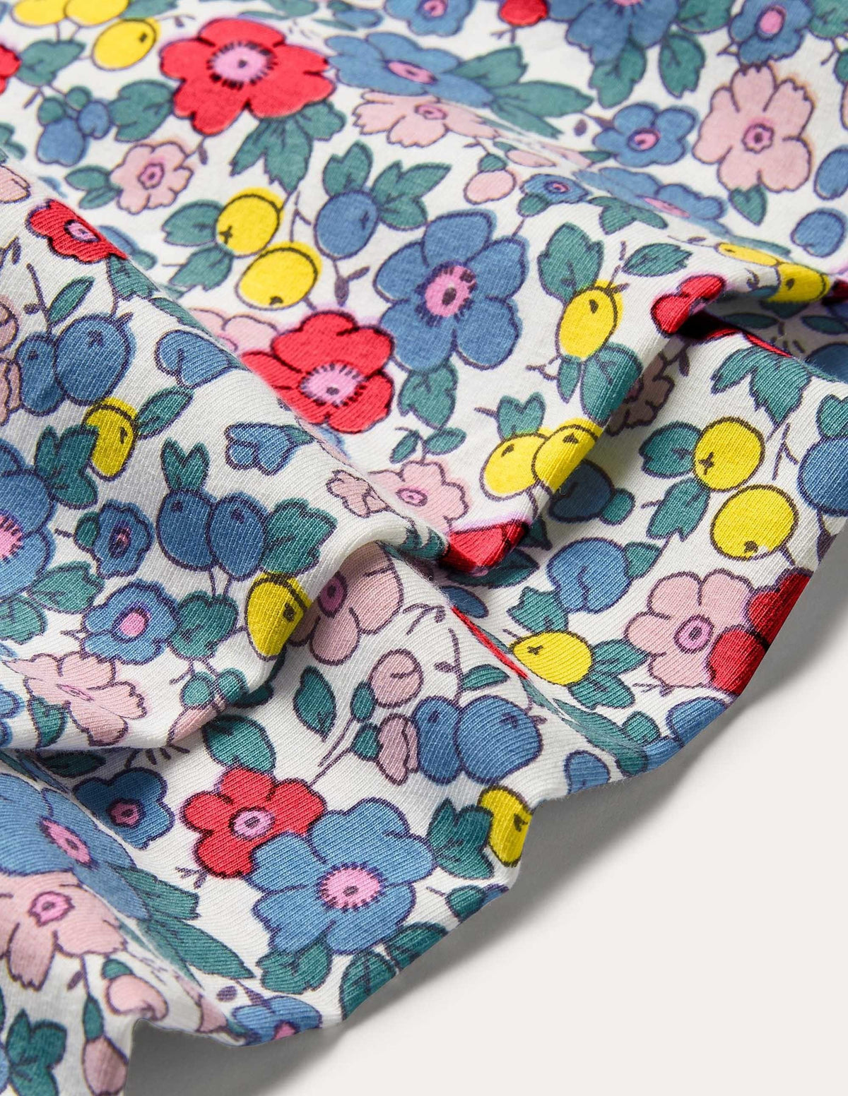 Fun Leggings-Multi Apple Blossom Floral-3