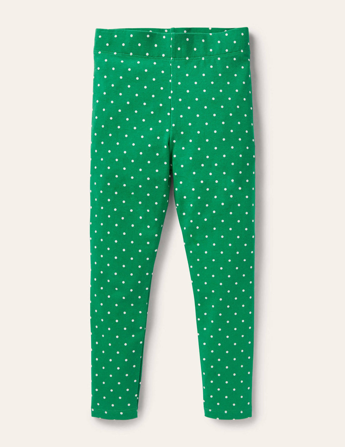 Fun Leggings-Highland Green Pin Spot-1