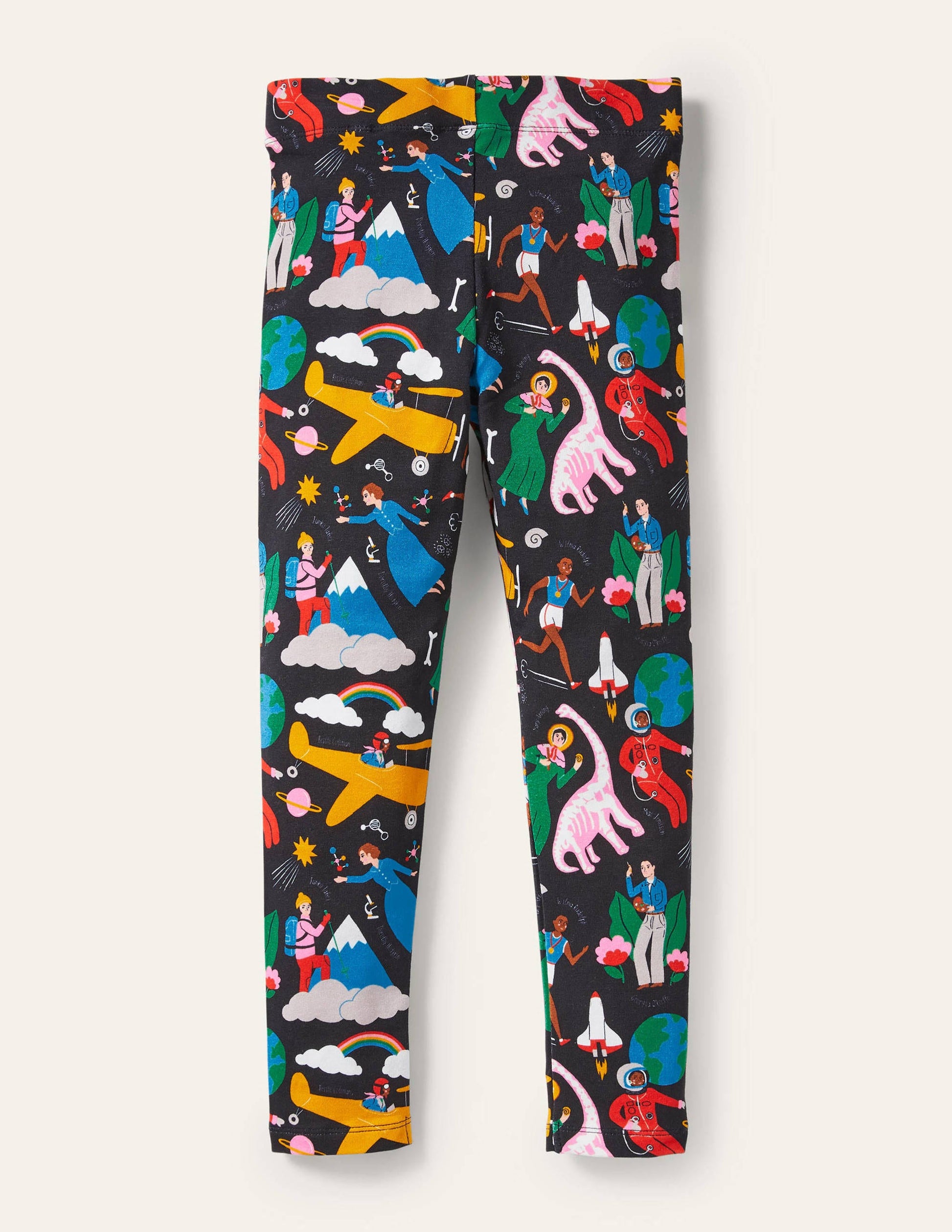 Fun Leggings-Starboard Blue When I Grow Up-2