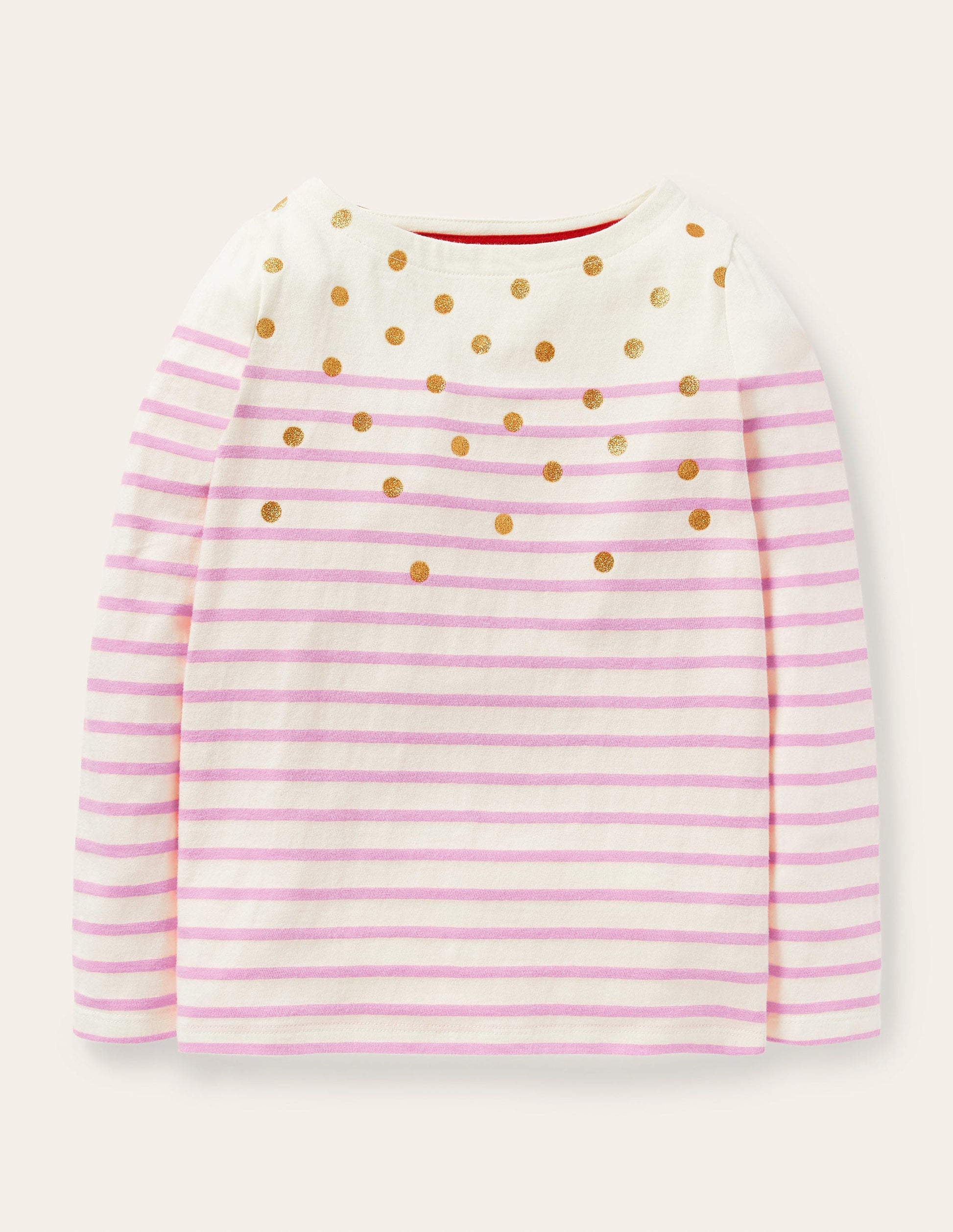 Fun Breton-Ivory/Lilac Gold Spot-1