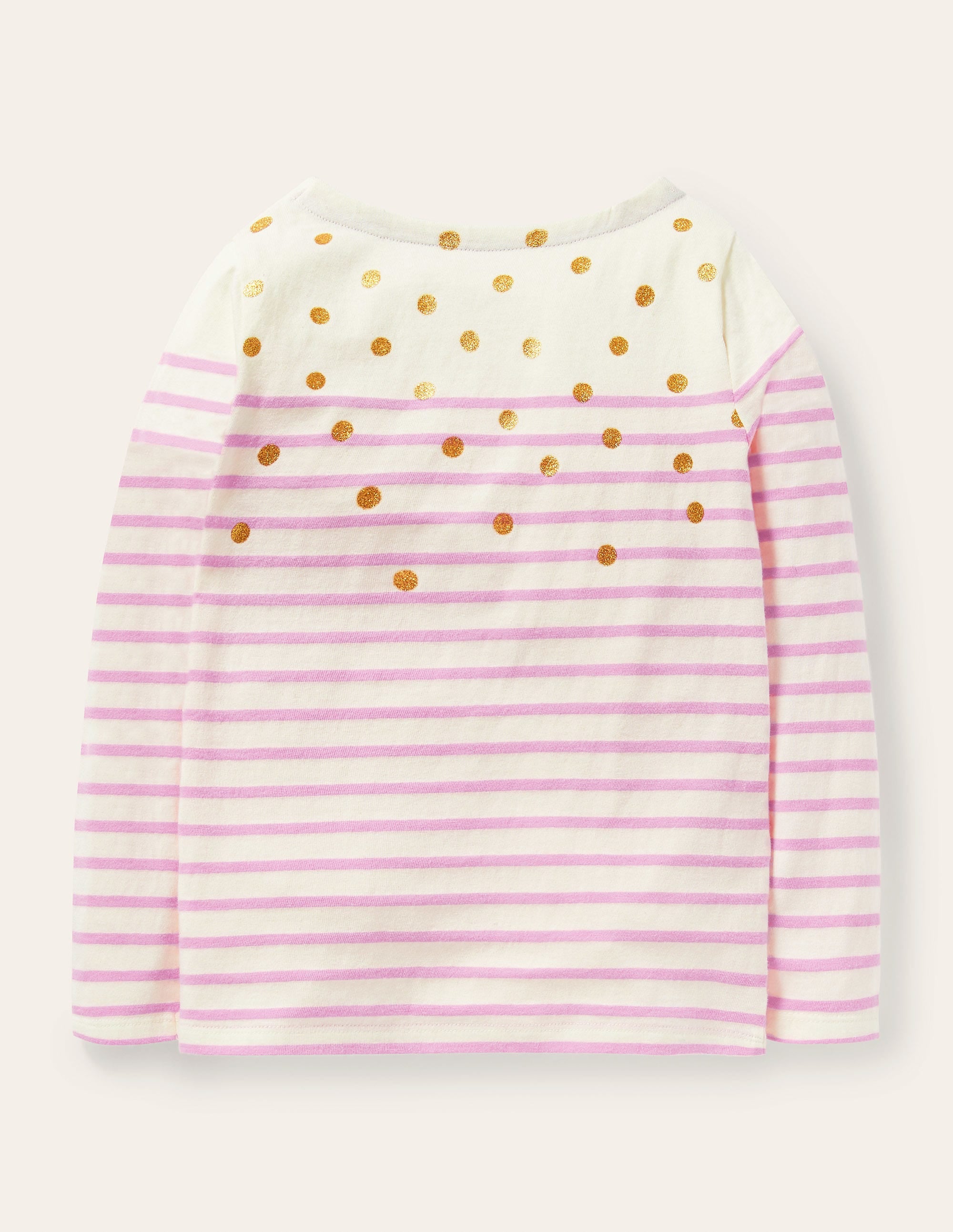 Fun Breton-Ivory/Lilac Gold Spot - Image 2
