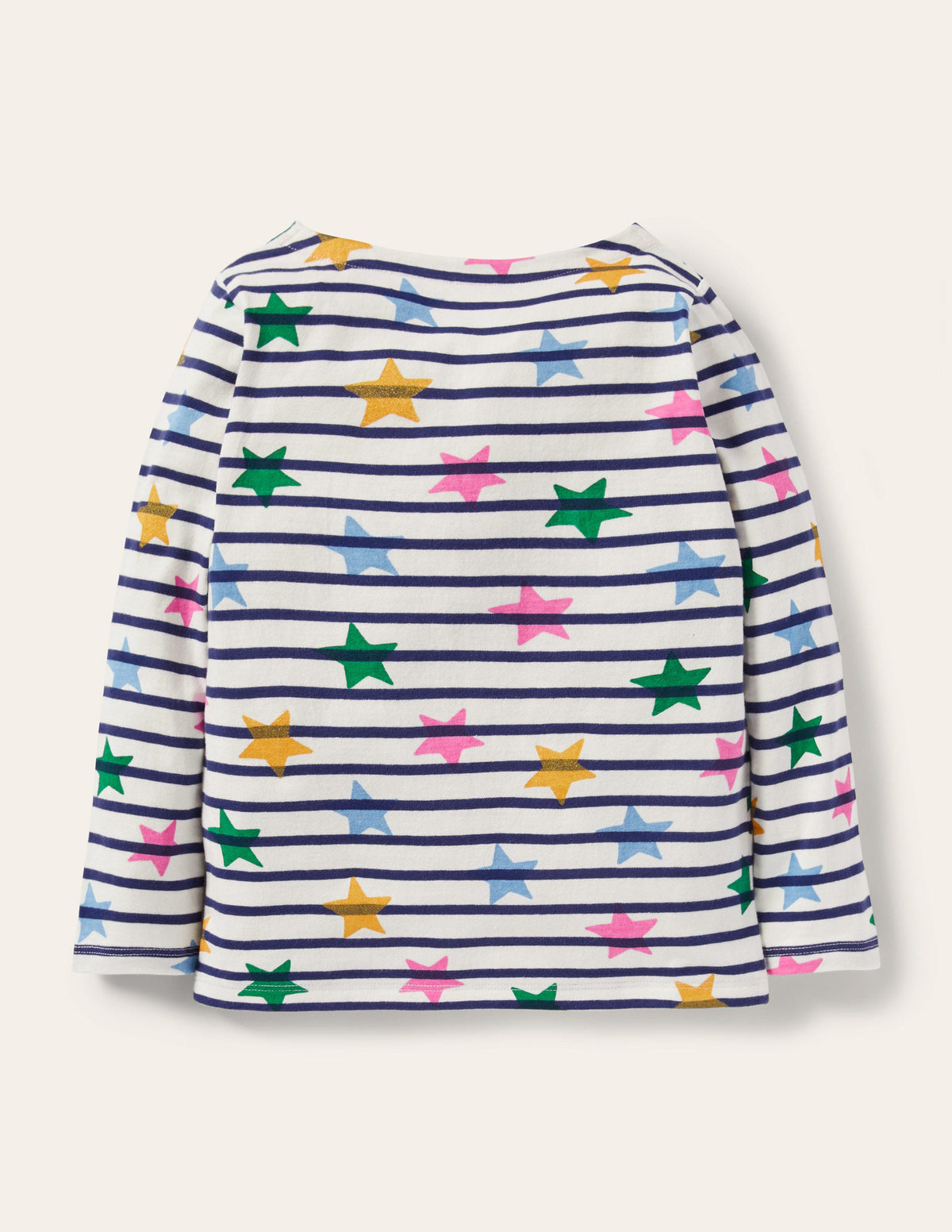 Fun Breton-Ivory/Navy Multi Stars - Image 2