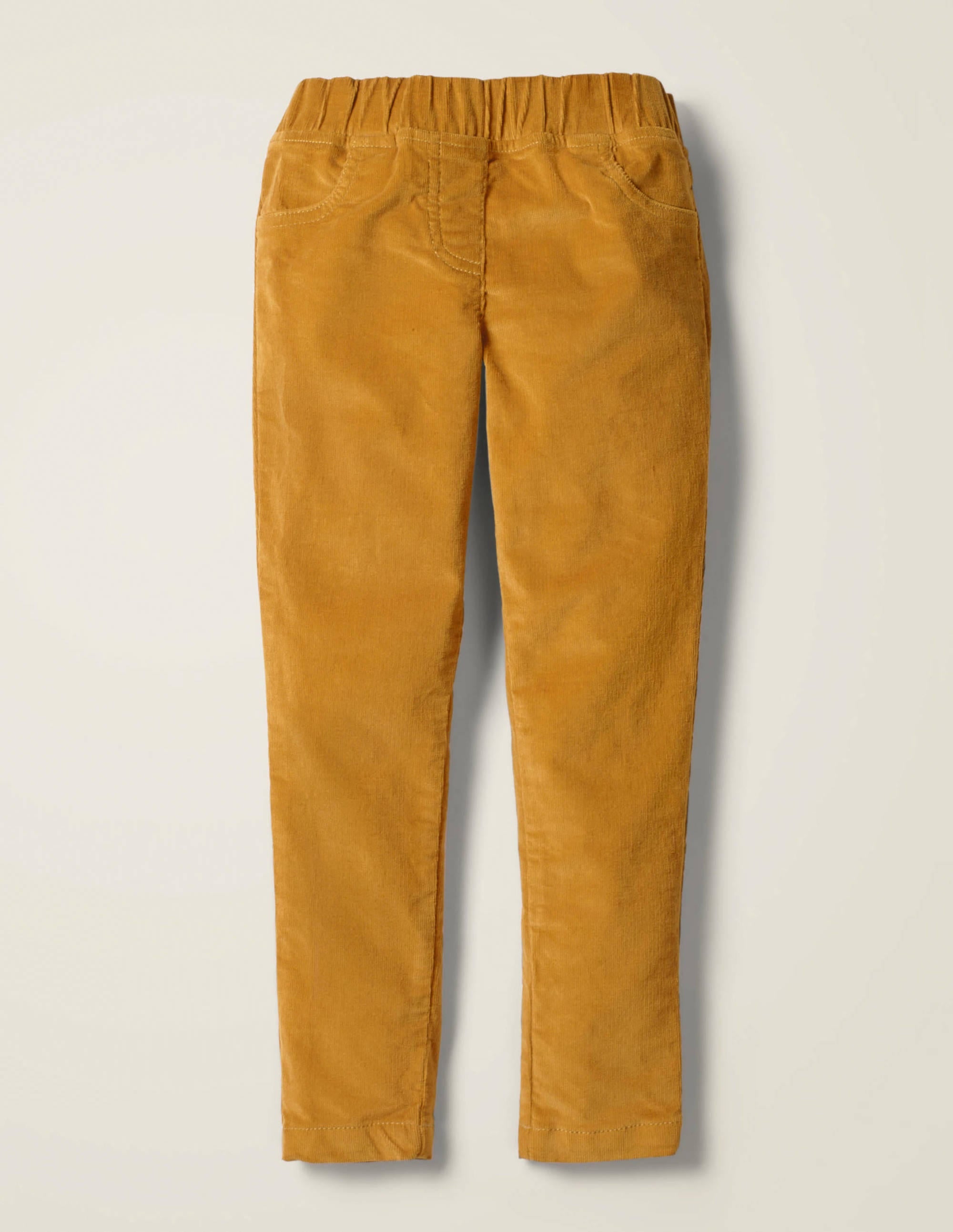 Cord Leggings-Honeycomb Yellow - Image 1