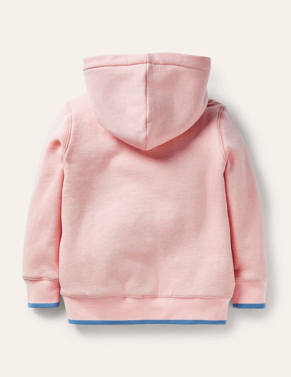 Fun Shaggy-lined Hoodie-Boto Pink Horse-2