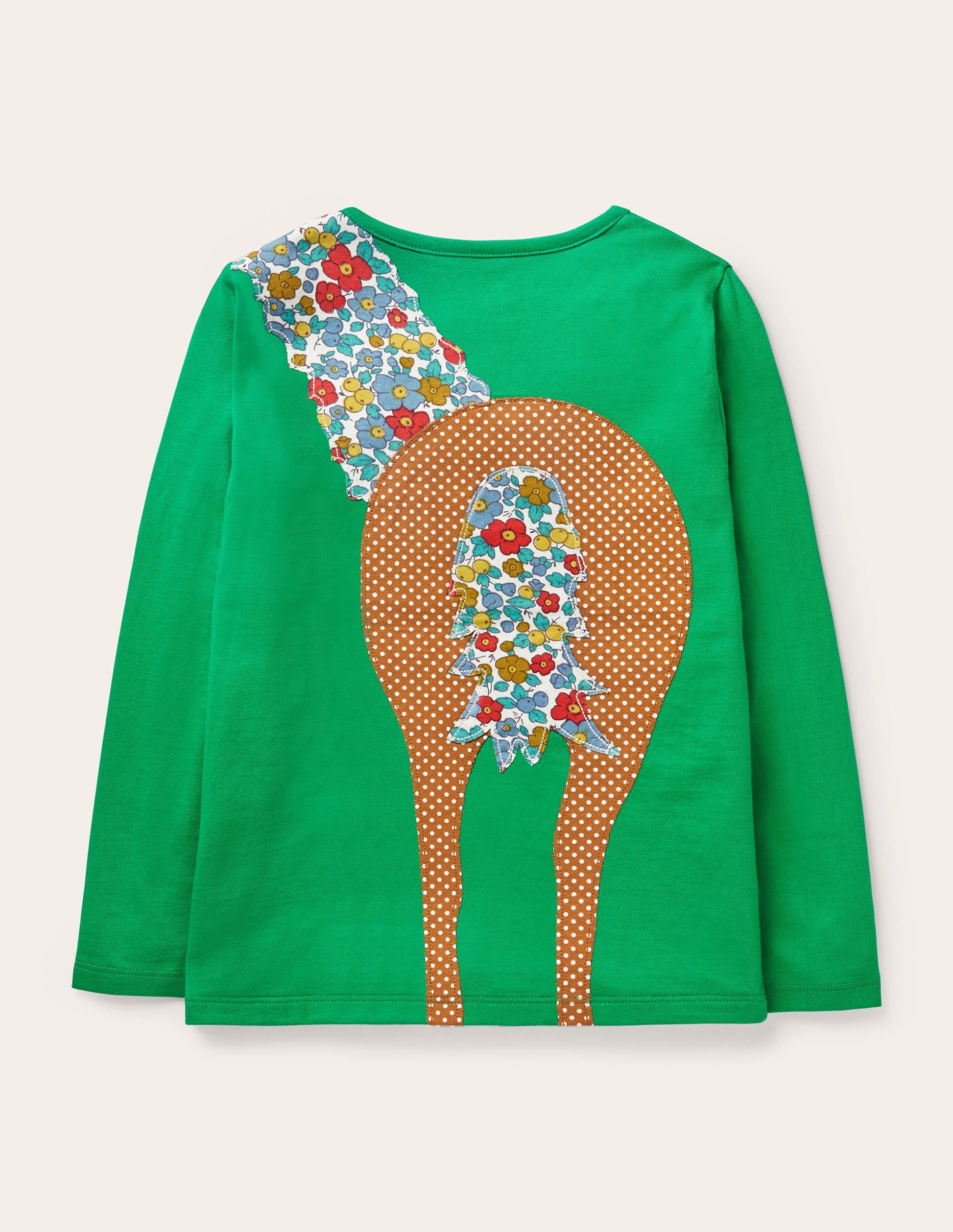 Front & Back T-shirt-Green Pepper Horse-2