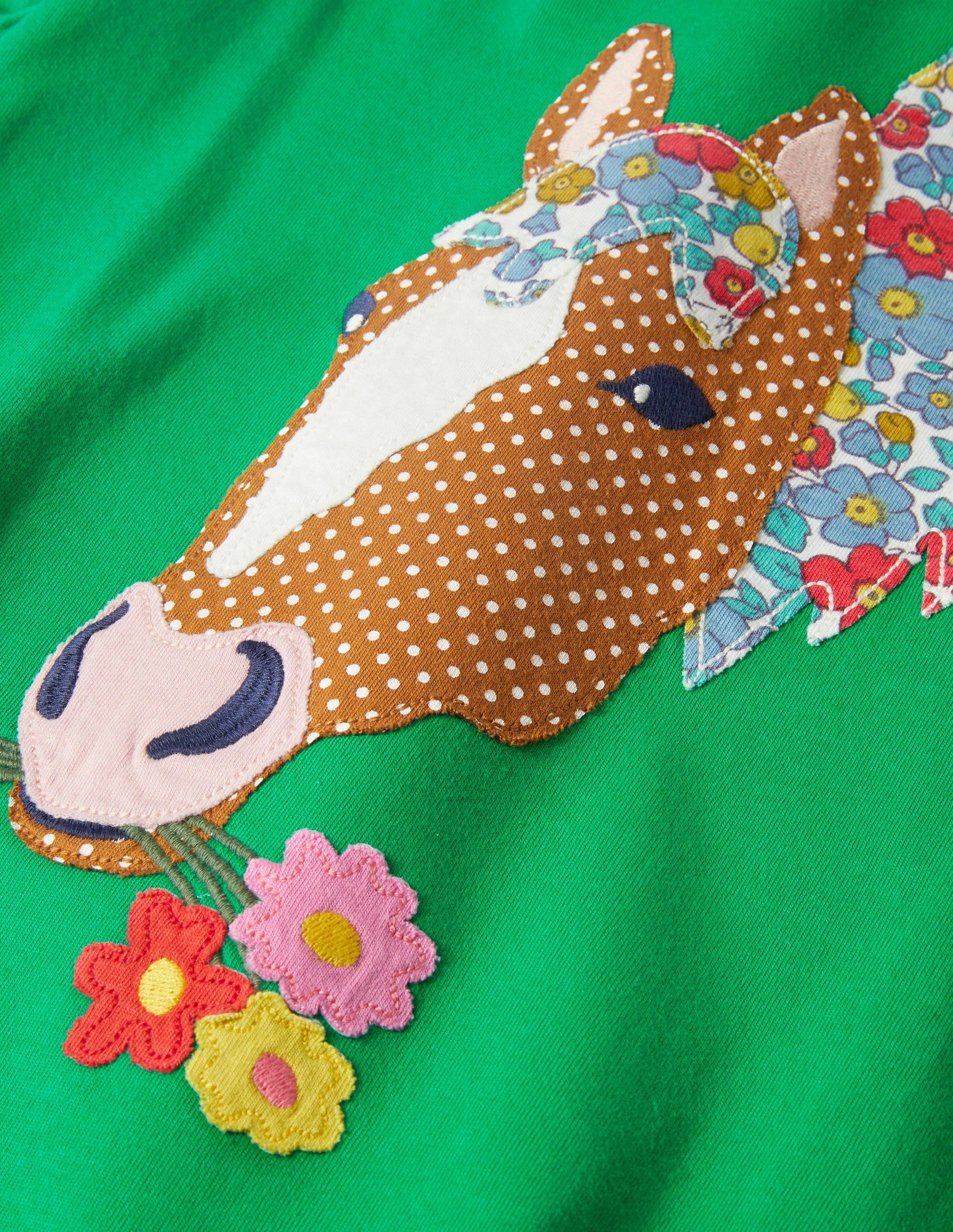 Front & Back T-shirt-Green Pepper Horse-3