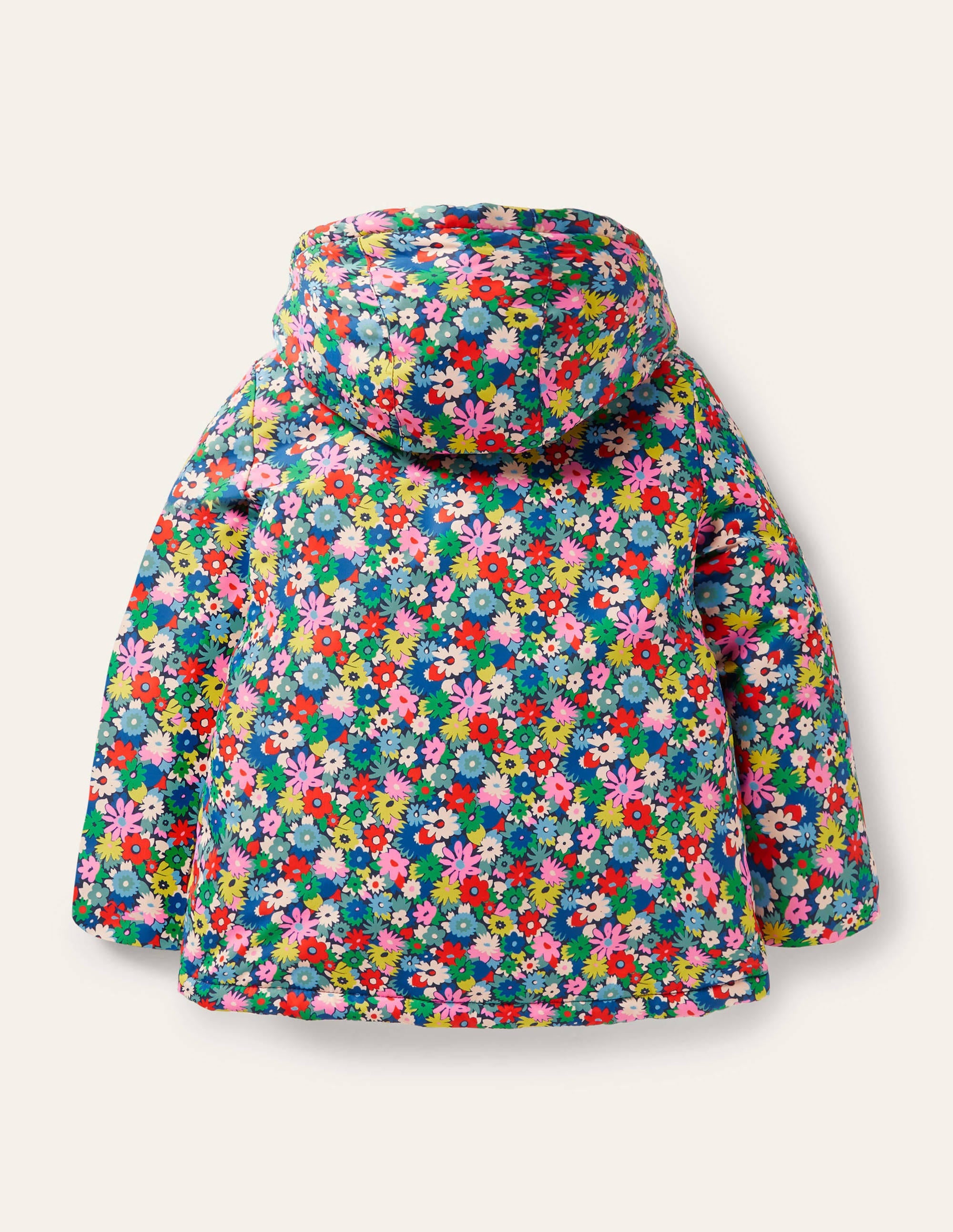 Sherpa Lined Anorak-Multi Paintbox Floral - Image 2