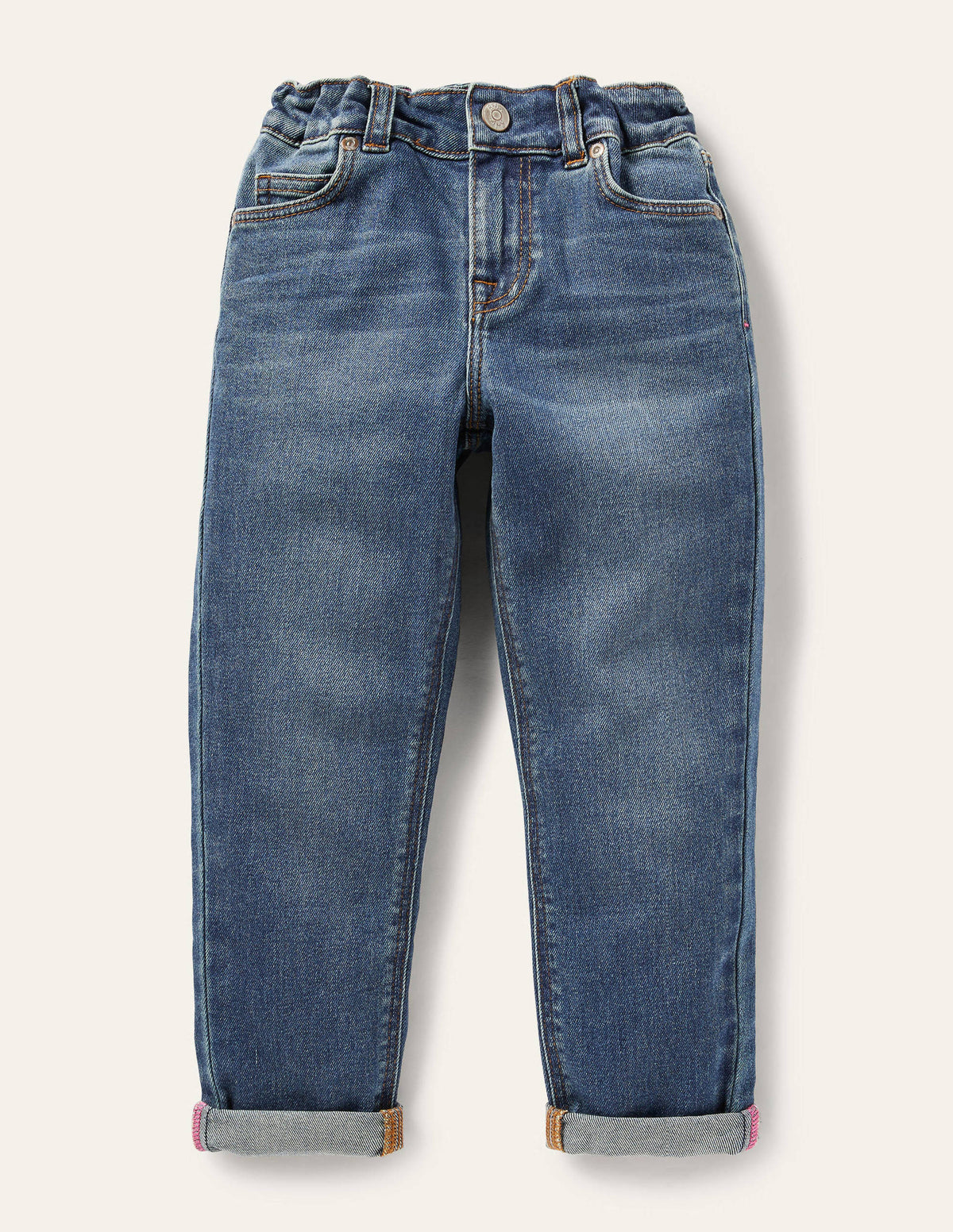 Girlfriend Jeans-Mid Vintage Denim-1