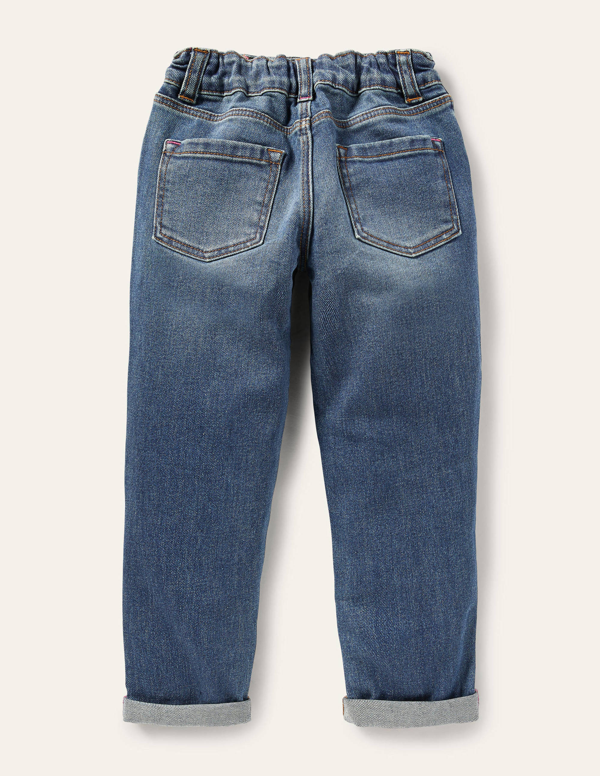Girlfriend Jeans-Mid Vintage Denim - Image 2