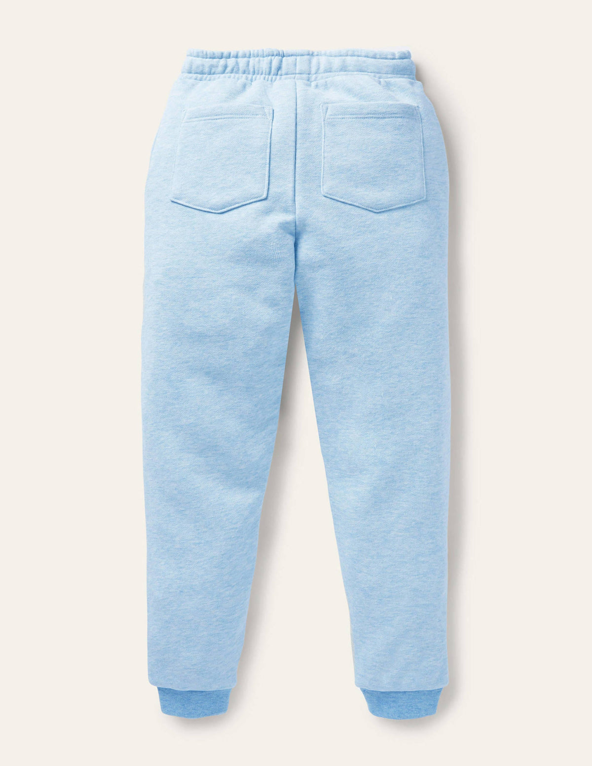 Cosy Appliqué Joggers-Light Blue Marl Rainbow - Image 2