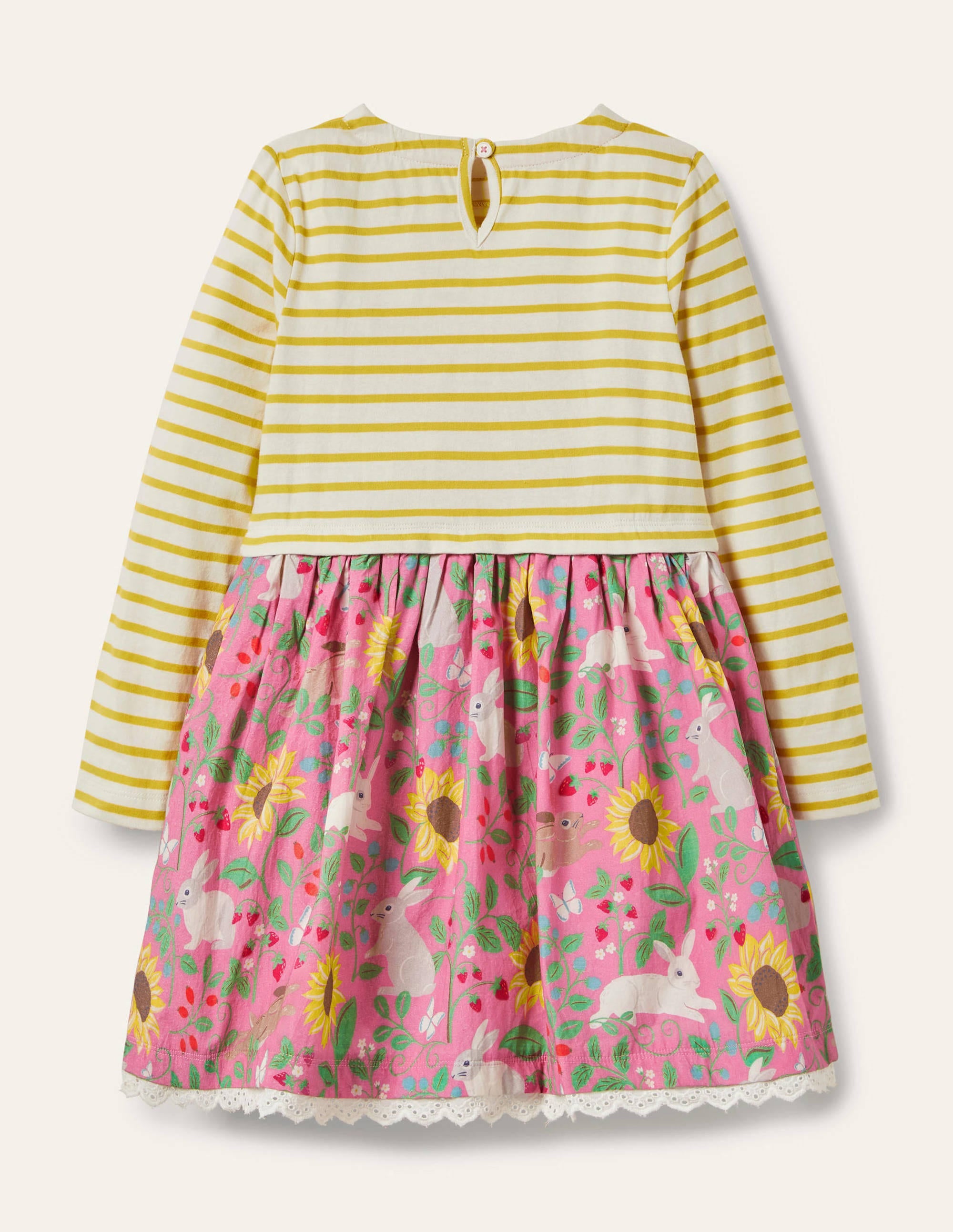 Hotchpotch Dress-Pink Lemonade Berry Patch - Image 2
