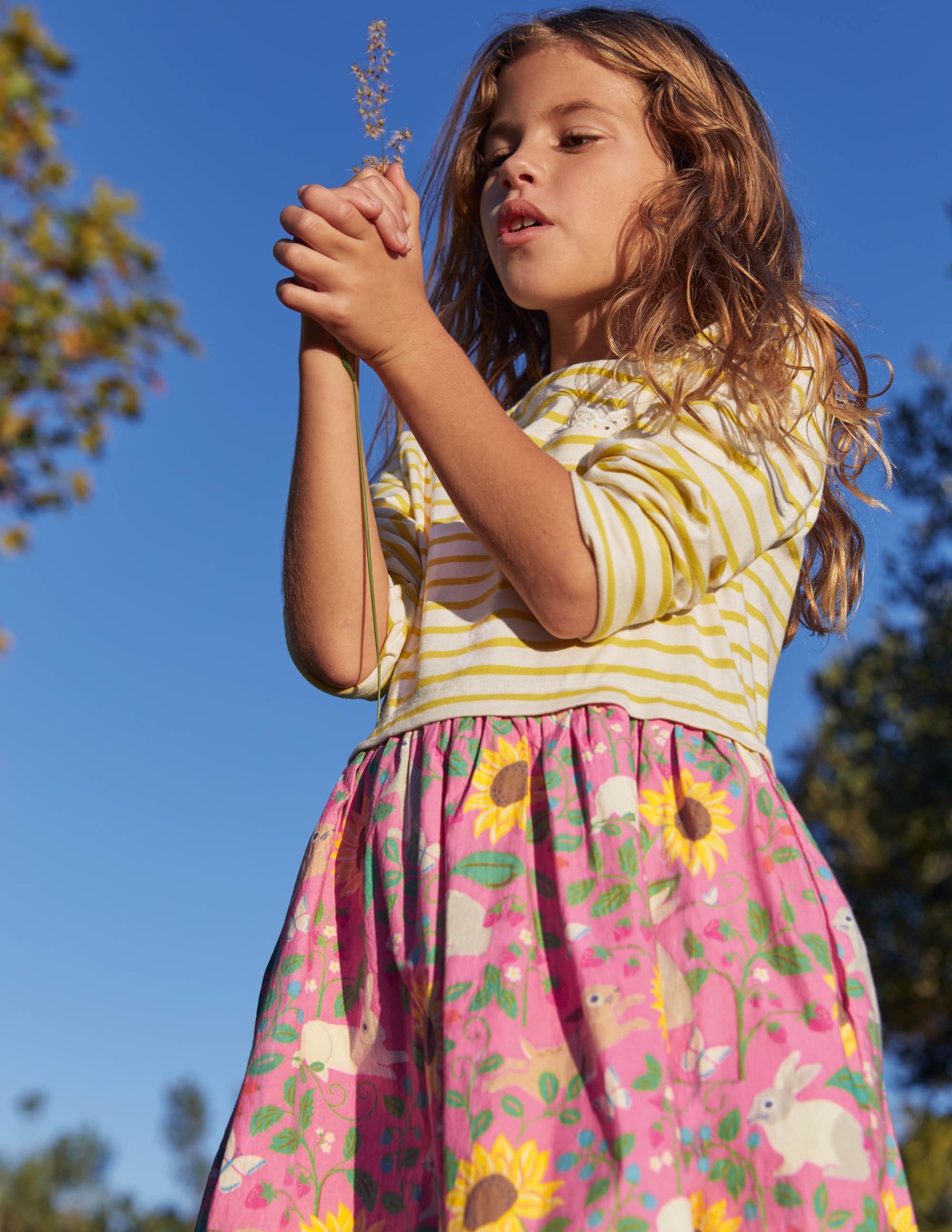 Hotchpotch Dress-Pink Lemonade Berry Patch - Image 4