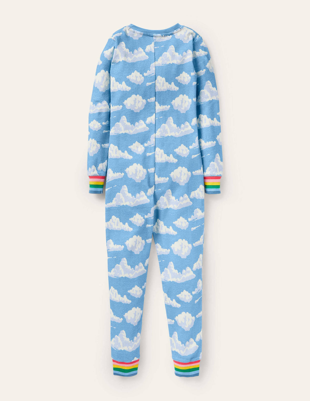 Snug All-in-one Pyjamas-Surfboard Blue Clouds-2