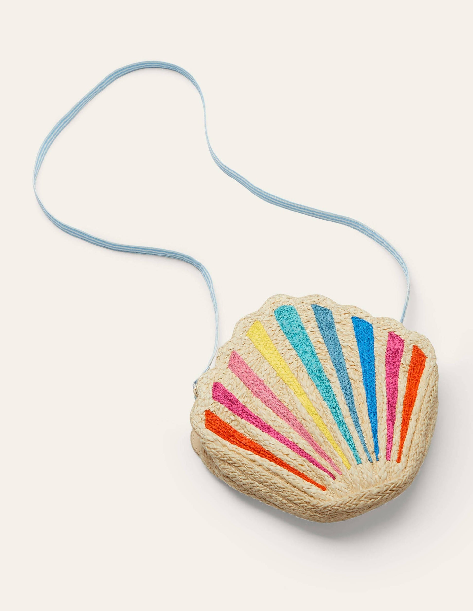 Fun Summer Bag-Rainbow Shell-1