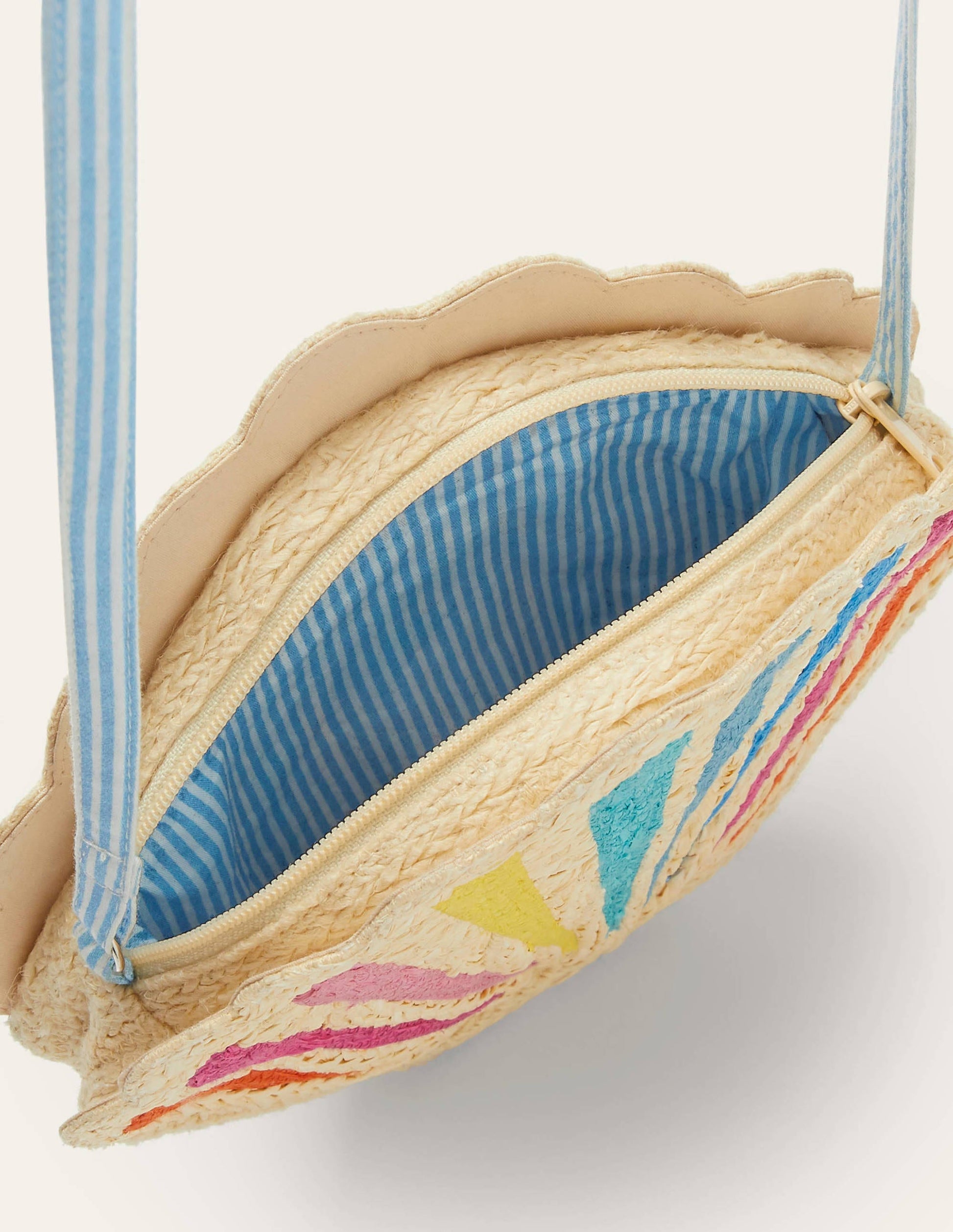 Fun Summer Bag-Rainbow Shell-3