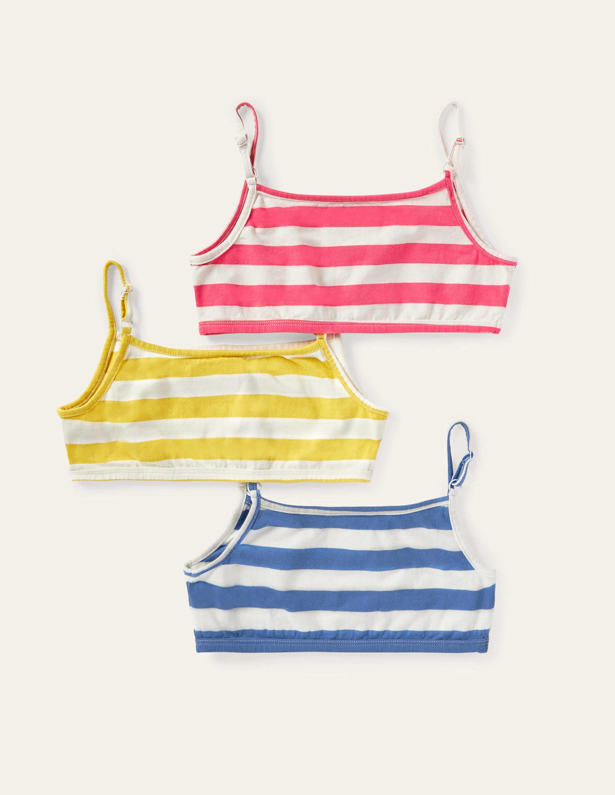 Crop Tops 3 Pack-Ivory/Multi - Image 2