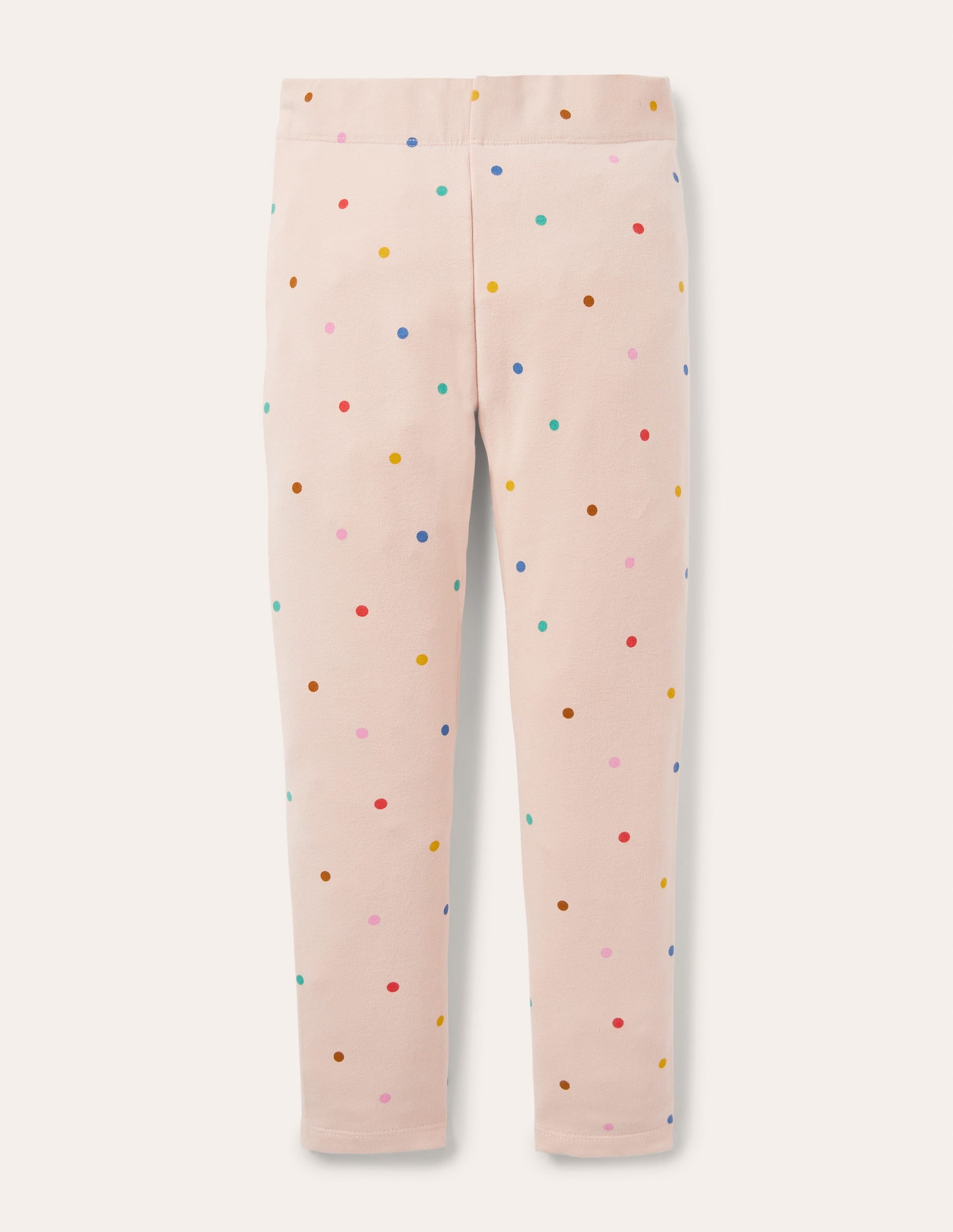 Fun Cosy Leggings-Provence Pink Confetti Spot - Image 1