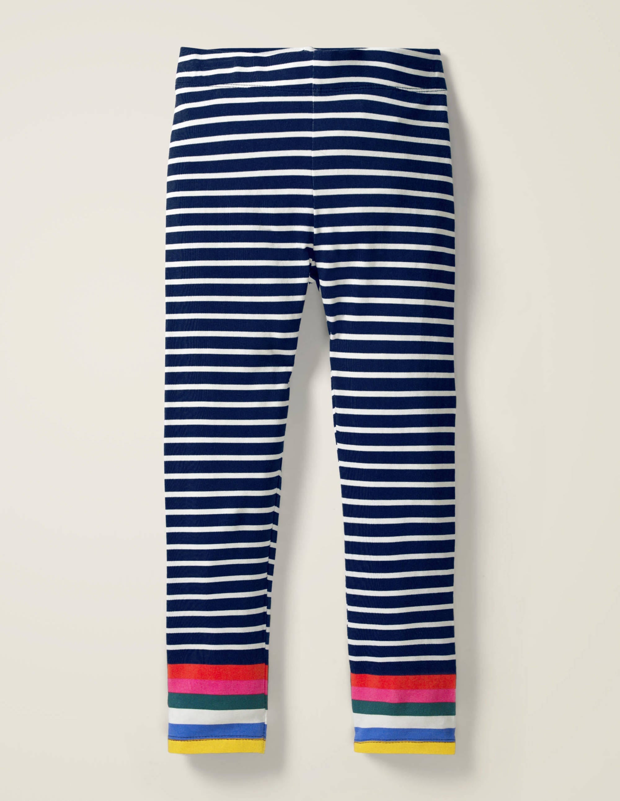 Fun Leggings-Starboard Blue/Ivory Rainbow - Image 1